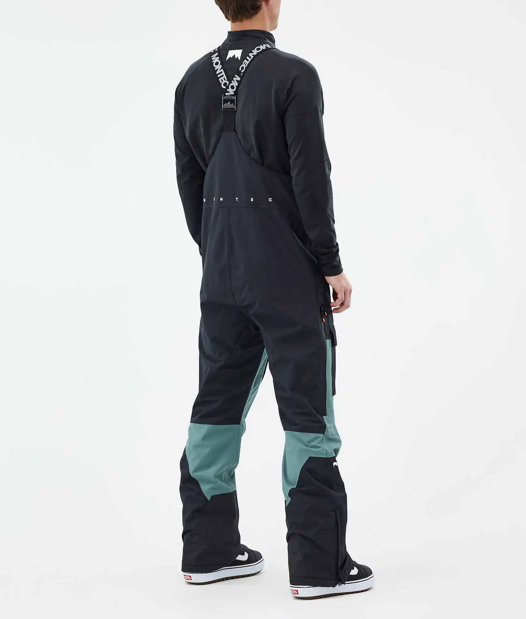 Fawk Snowboard Pants Men Black/Atlantic