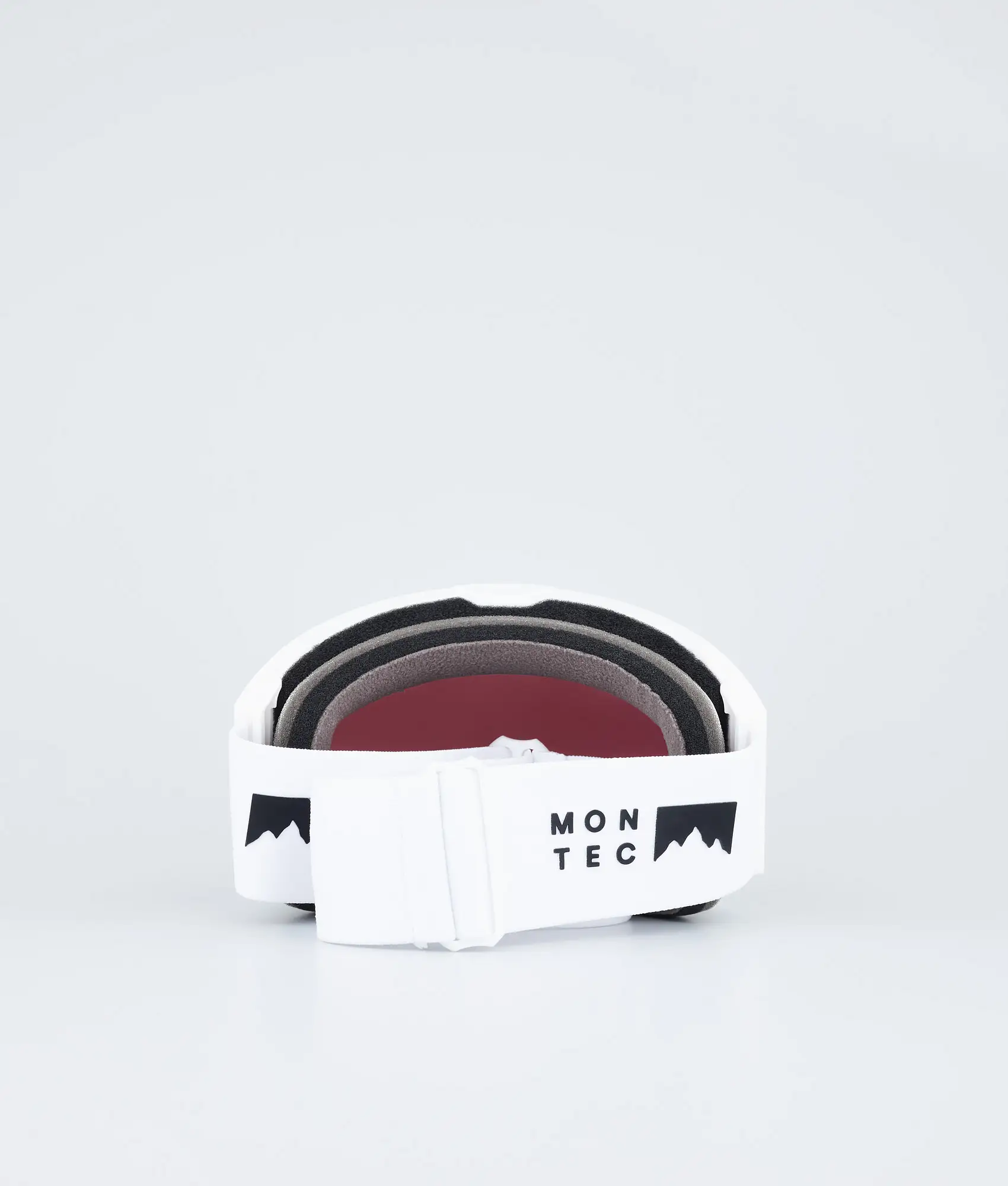 Scope Ski Goggles White W/White Black Mirror