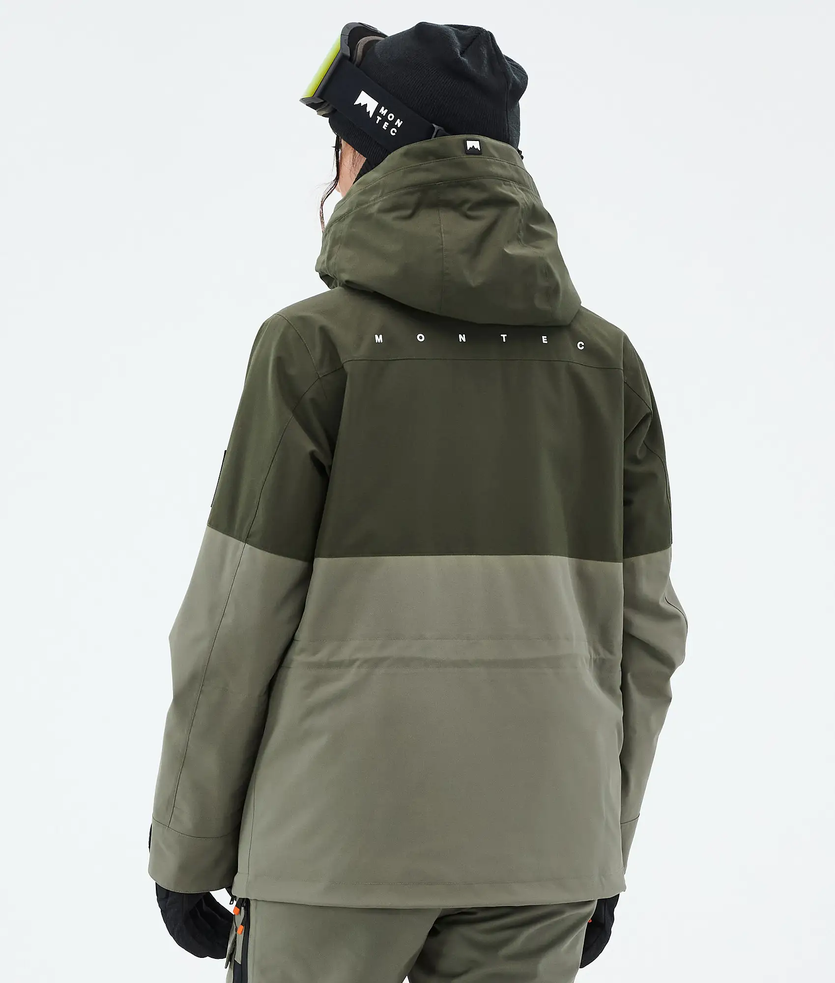 Doom W Ski Jacket Women Olive Green/Black/Greenish