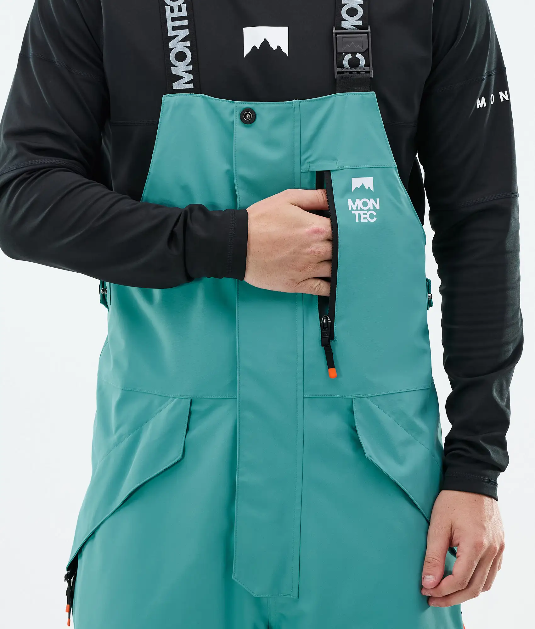 Fawk Snowboard Pants Men Turquoise/Black