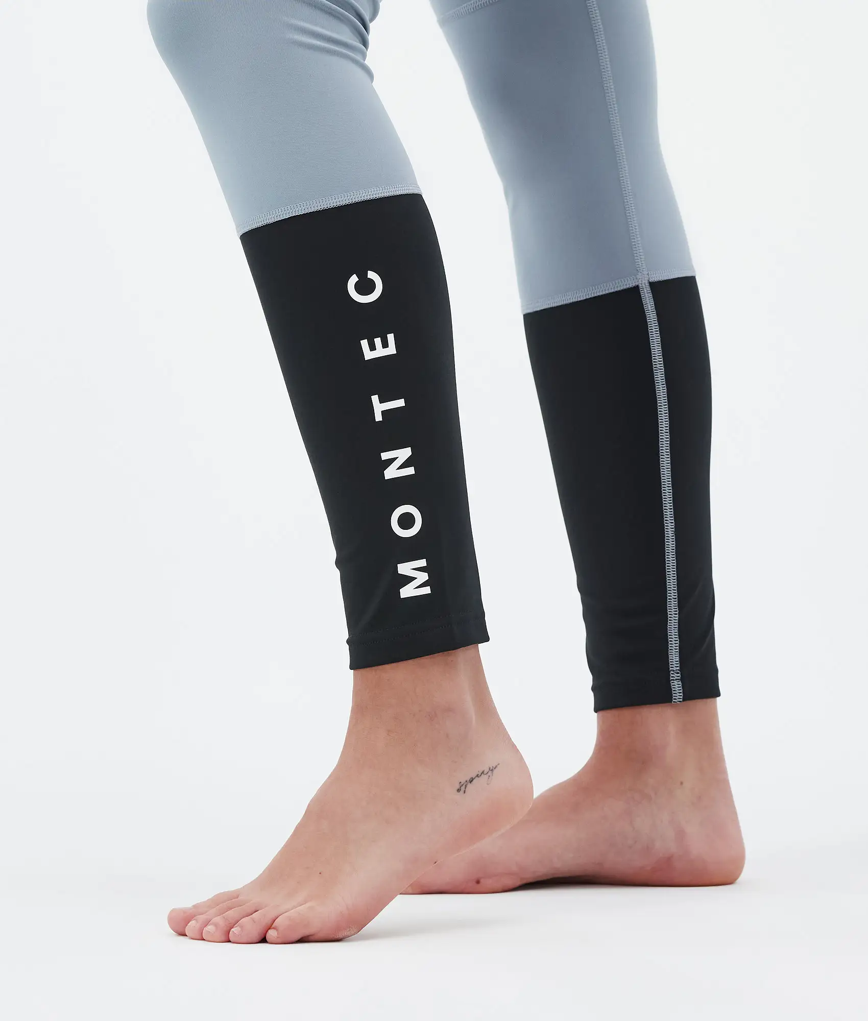 Alpha W Base Layer Pant Women Soft Blue/Black