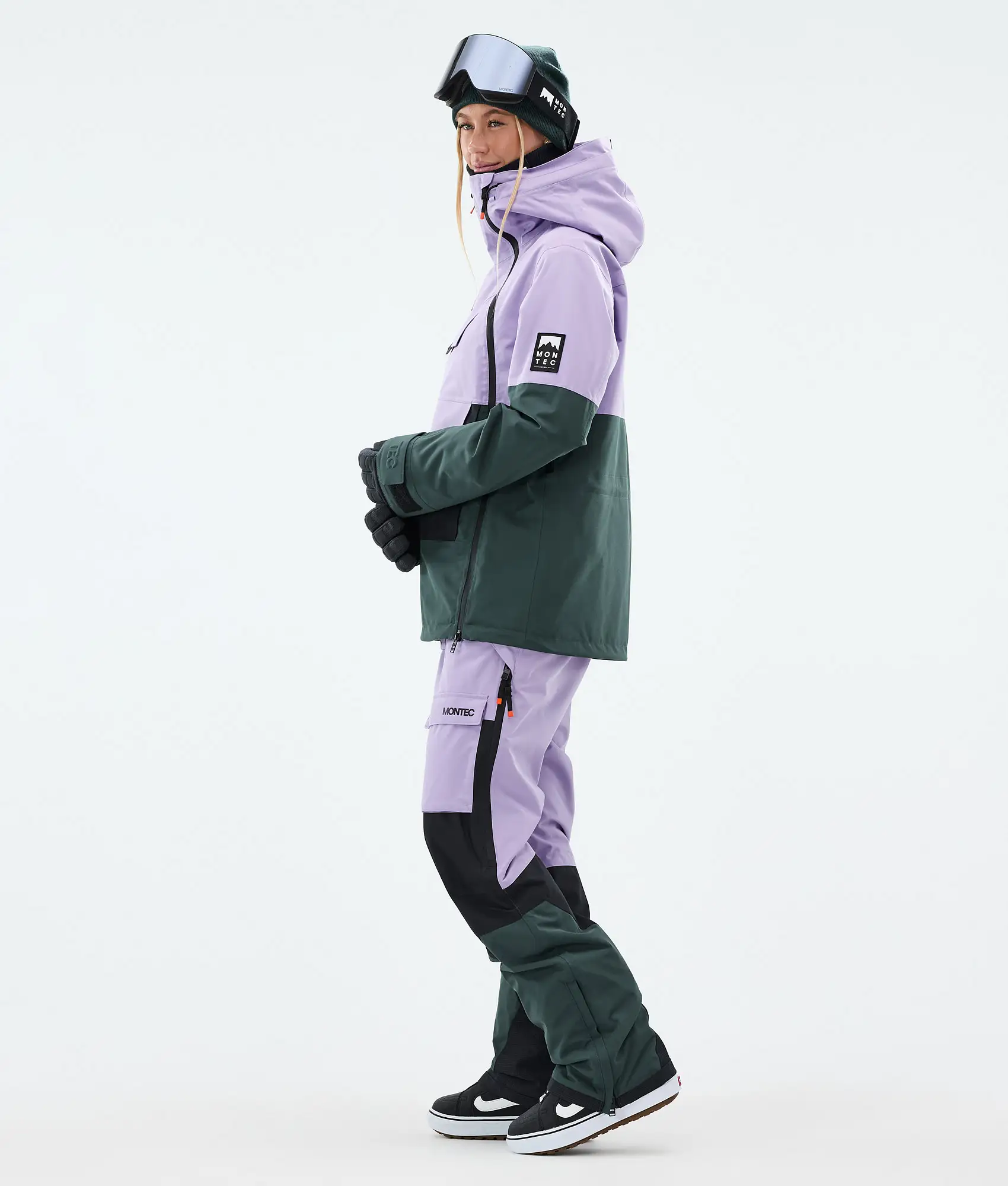 Doom W Snowboard Jacket Women Faded Violet/Black/Dark Atlantic