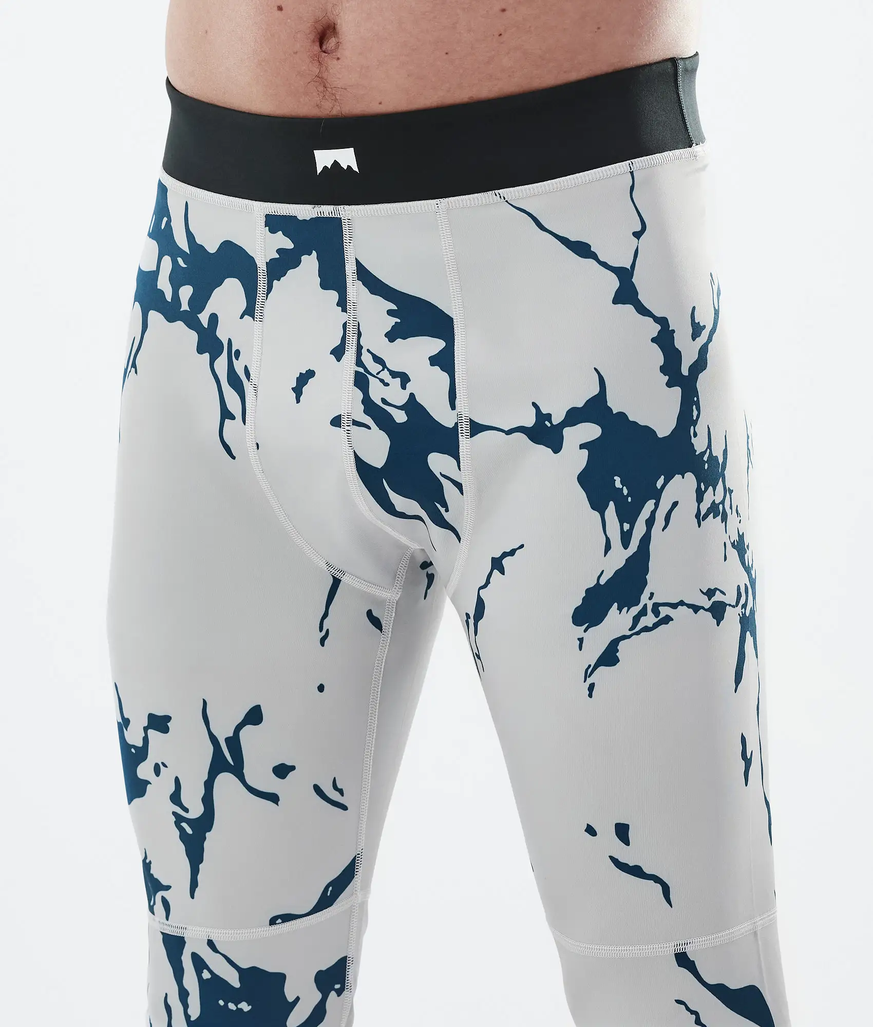 Alpha Base Layer Pant Men Ice/Black