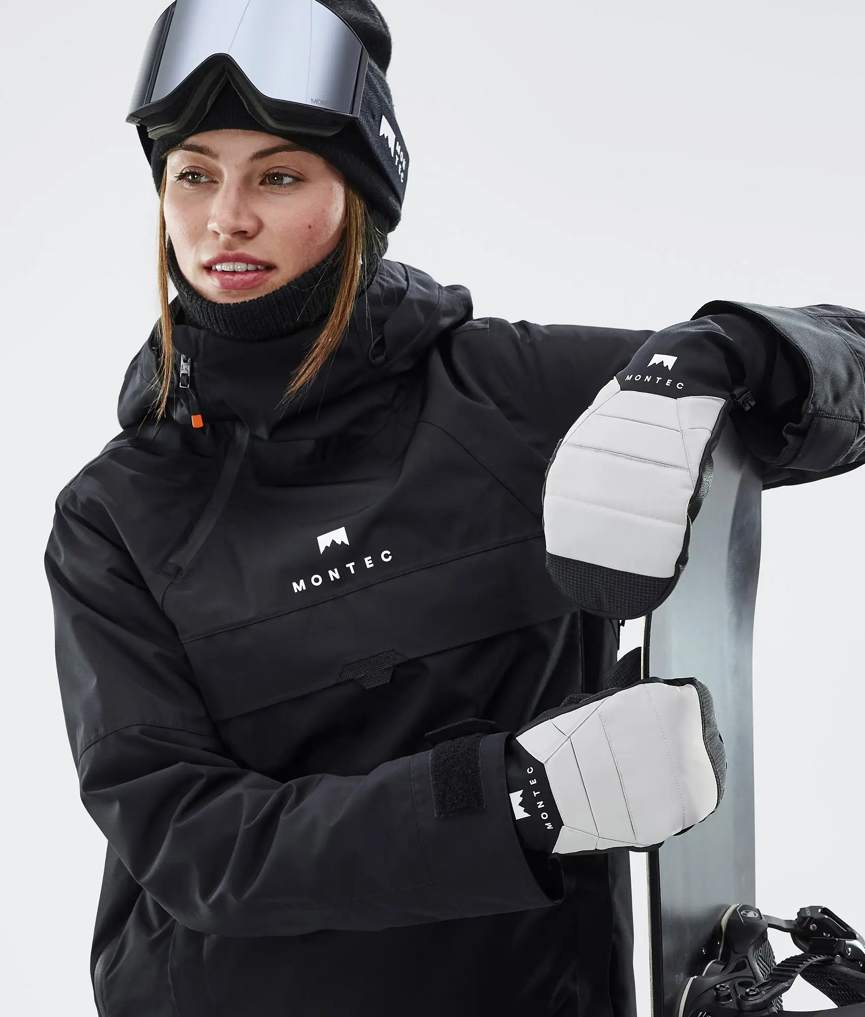 Kilo 2023 Snow Mittens Light Grey