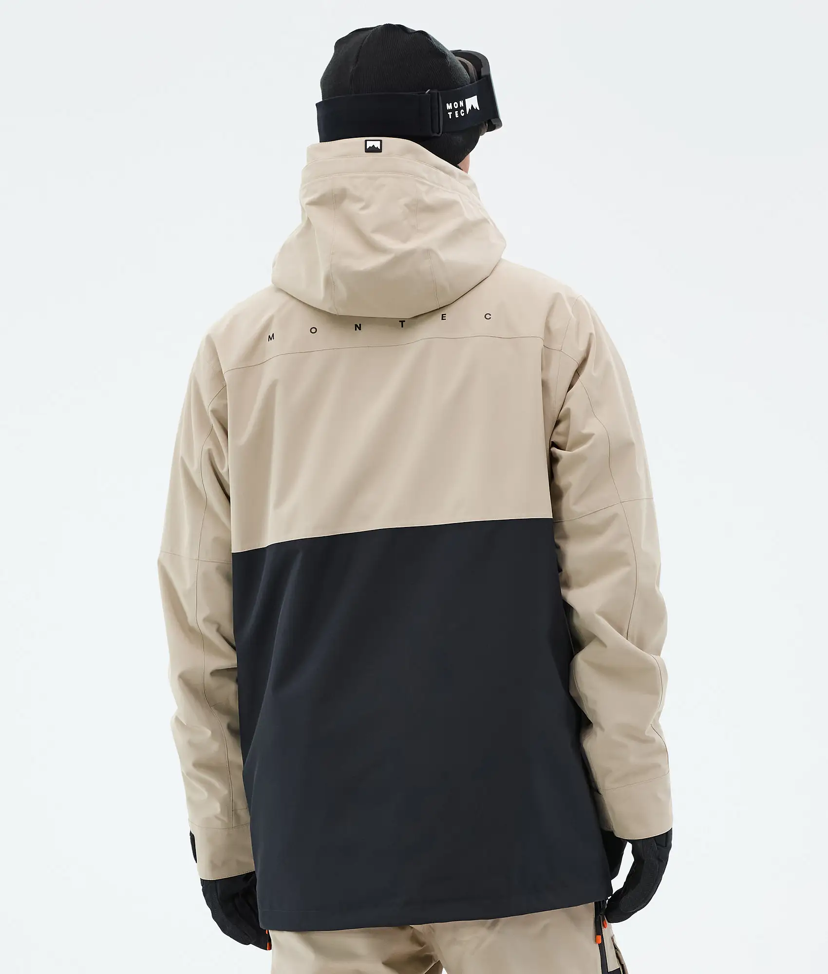 Doom Snowboard Jacket Men Sand/Black Renewed