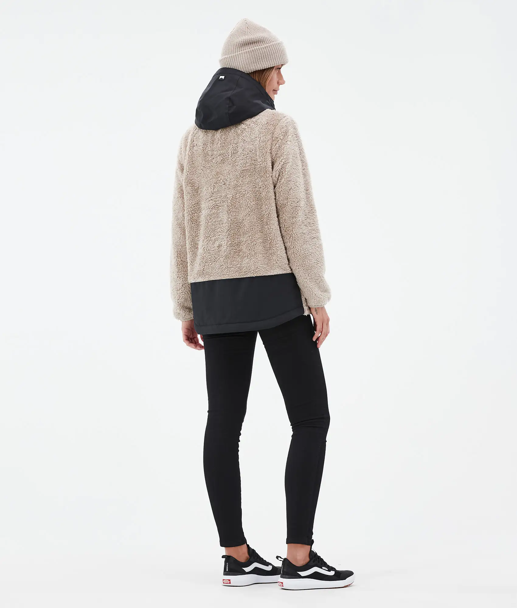 Lima W Fleece Hoodie Women Sand/Black