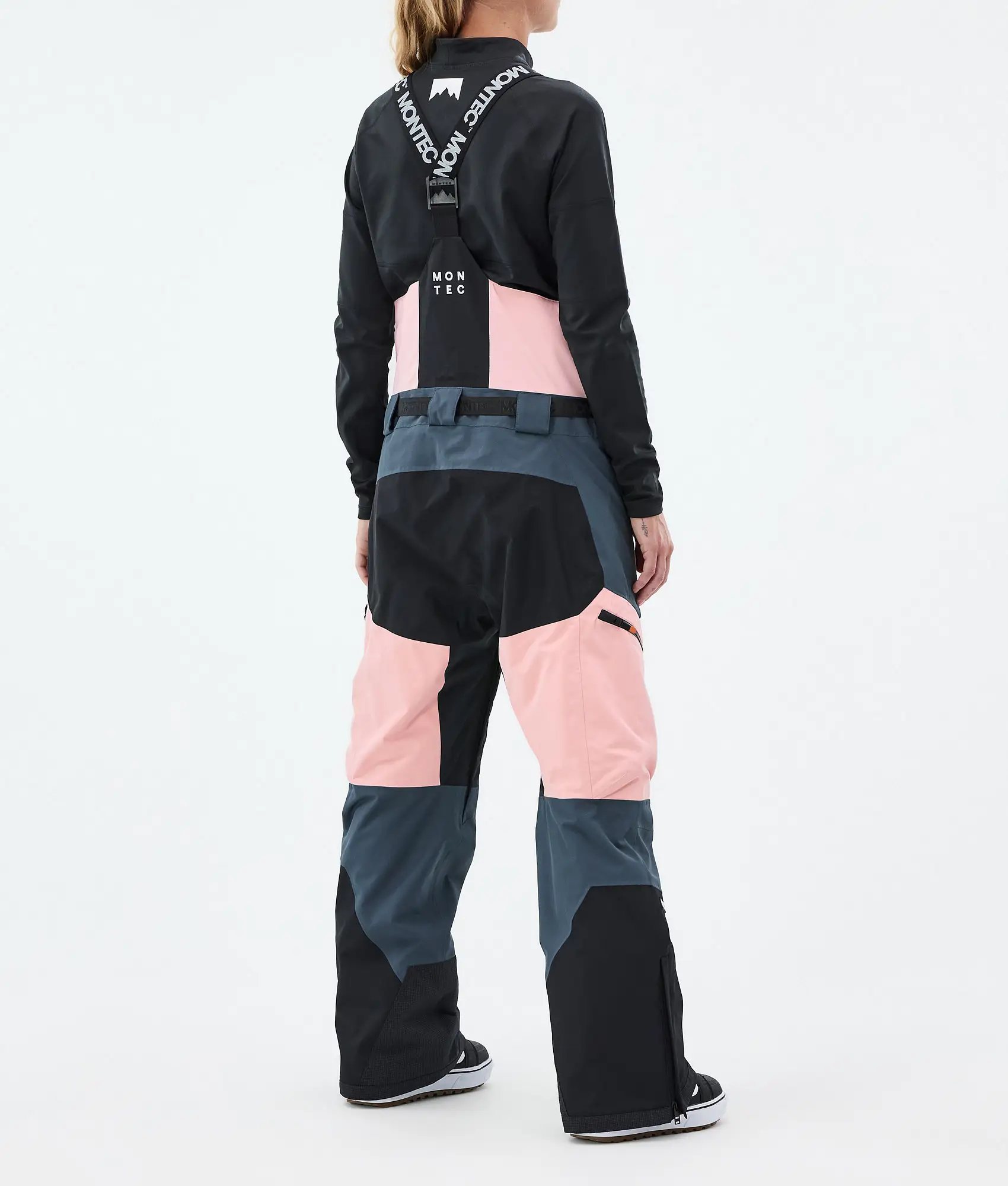 Dozer W Snowboard Pants Women Soft Pink/Black/Metal Blue