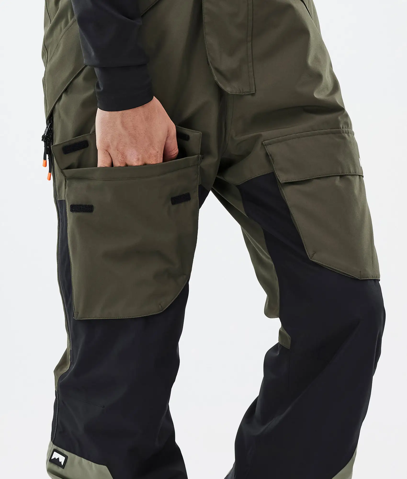Fawk Snowboard Pants Men Olive Green/Black/Greenish