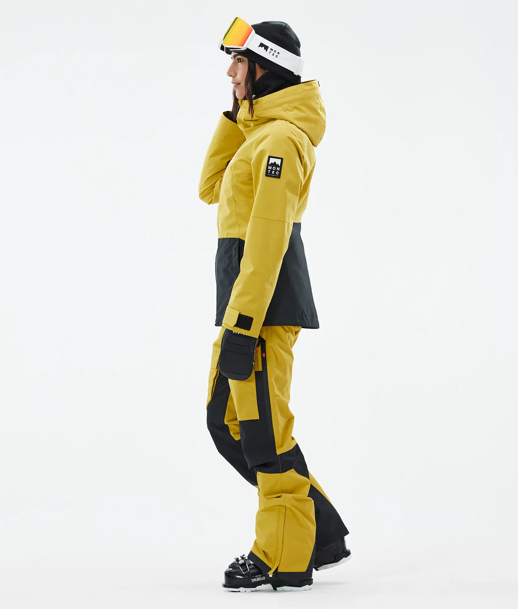 Moss W Ski Jacket Women Yellow/Black