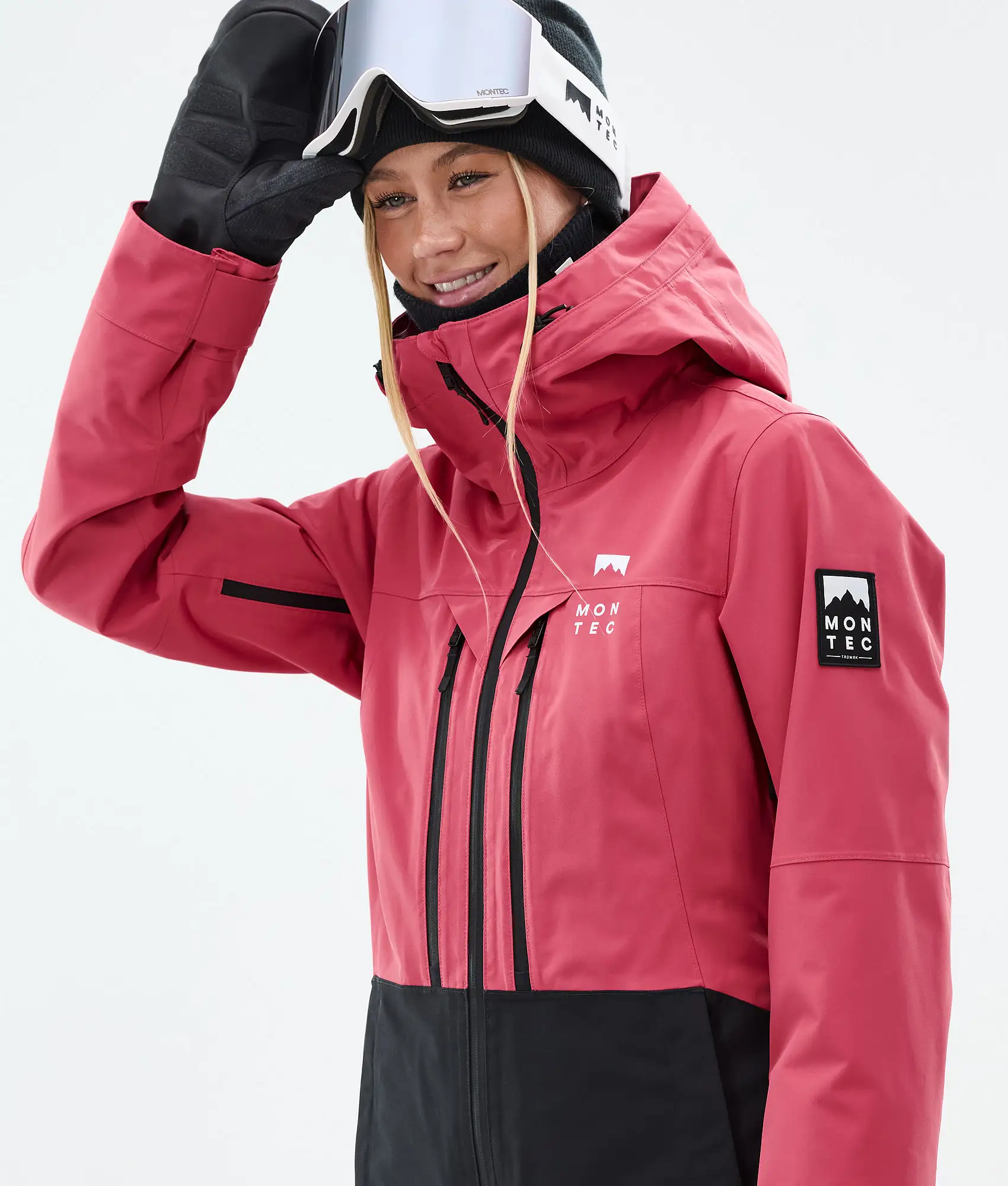 Moss W Ski Jacket Women Light Red/Black