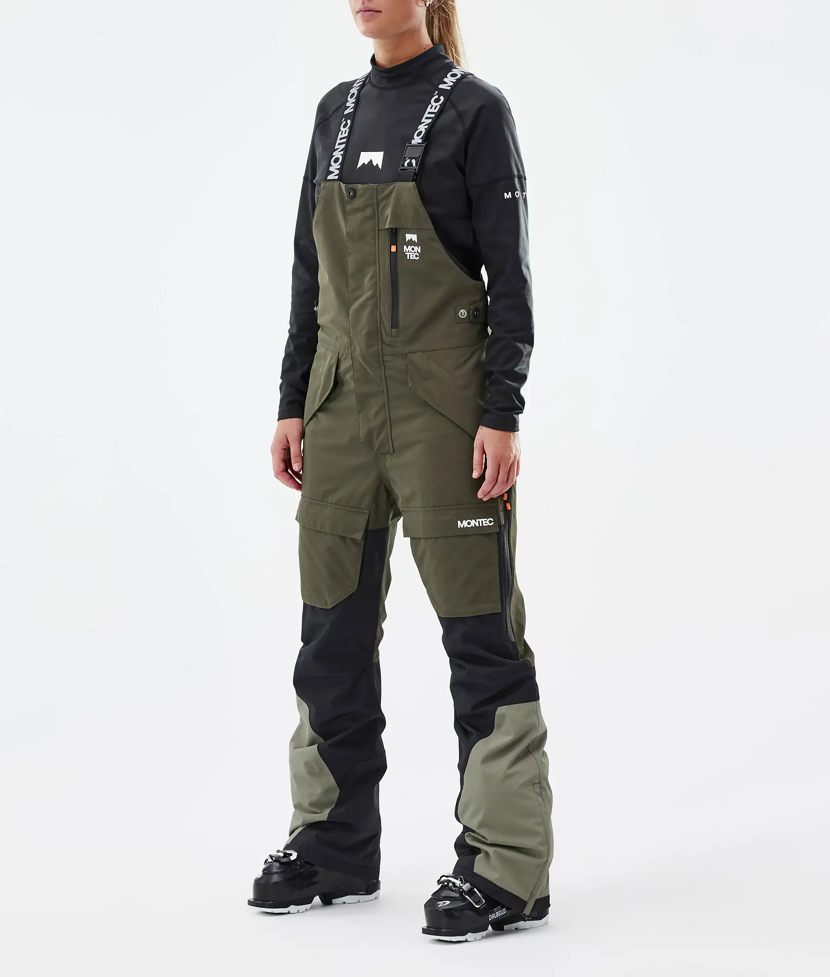 Fawk W Ski Pants Women Olive Green/Black/Greenish