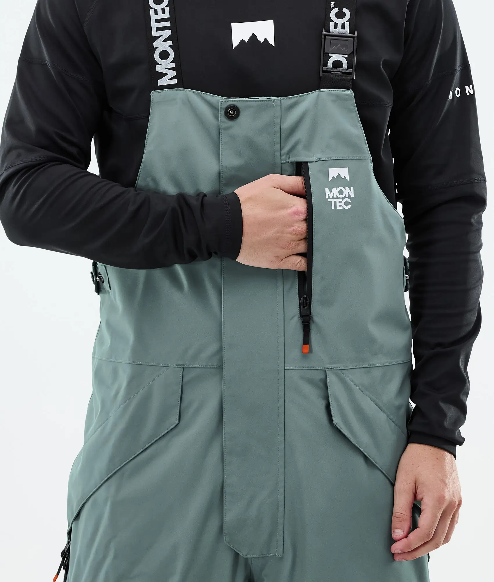 Fawk Ski Pants Men Atlantic/Black