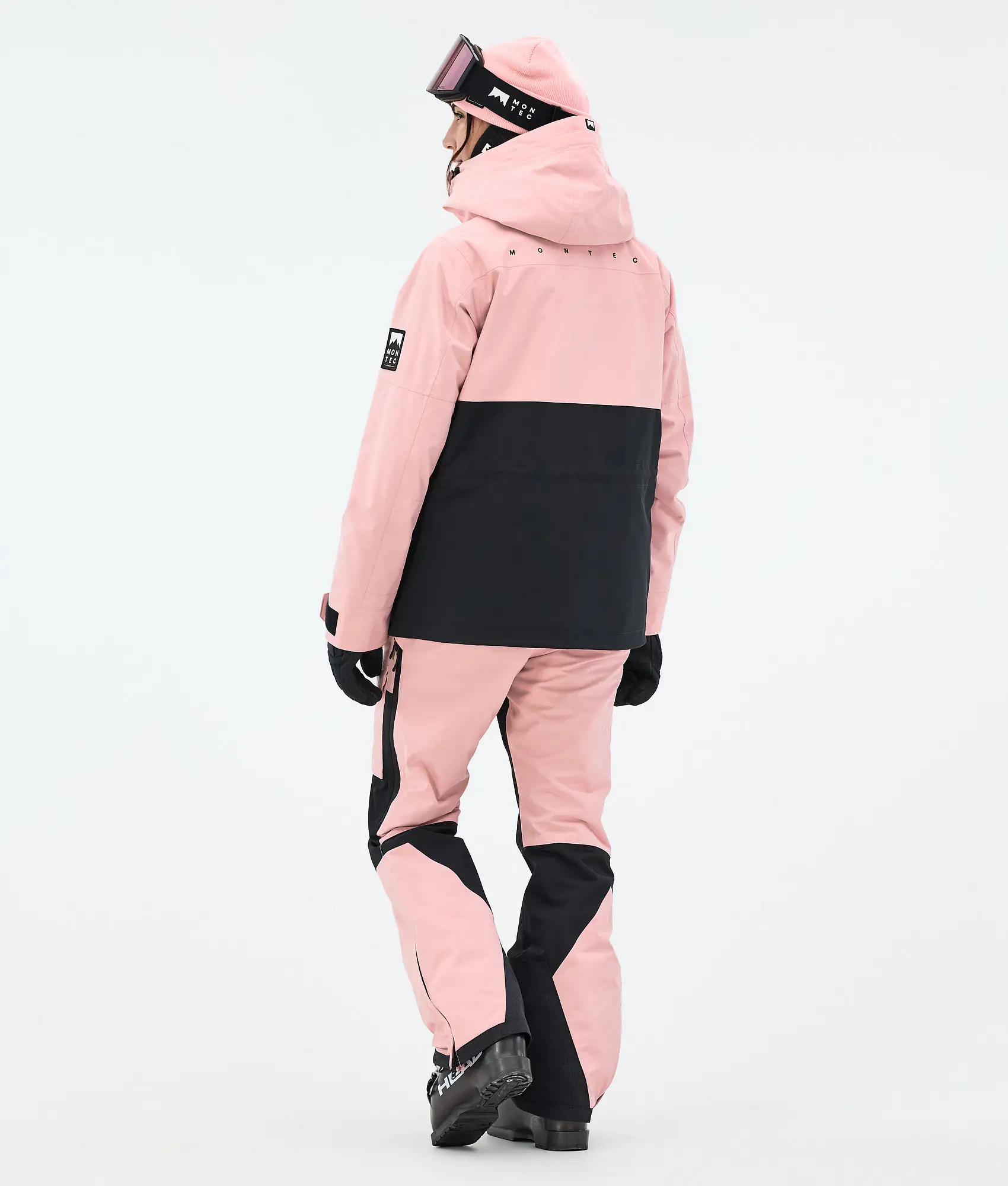 Doom W/Fawk W Ski Outfit Women Soft Pink/Black