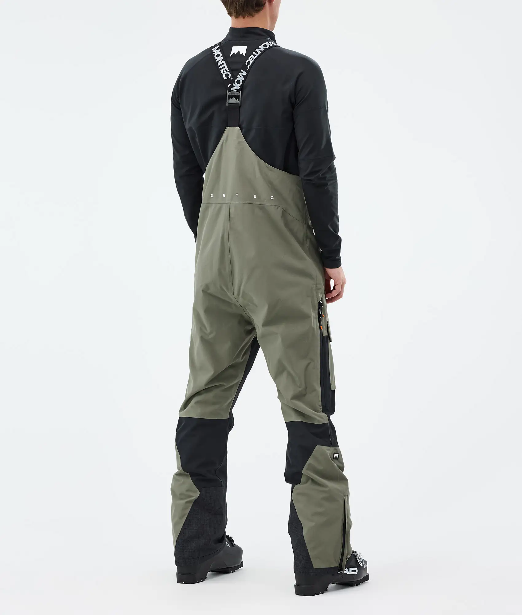 Fawk Ski Pants Men Greenish/Black
