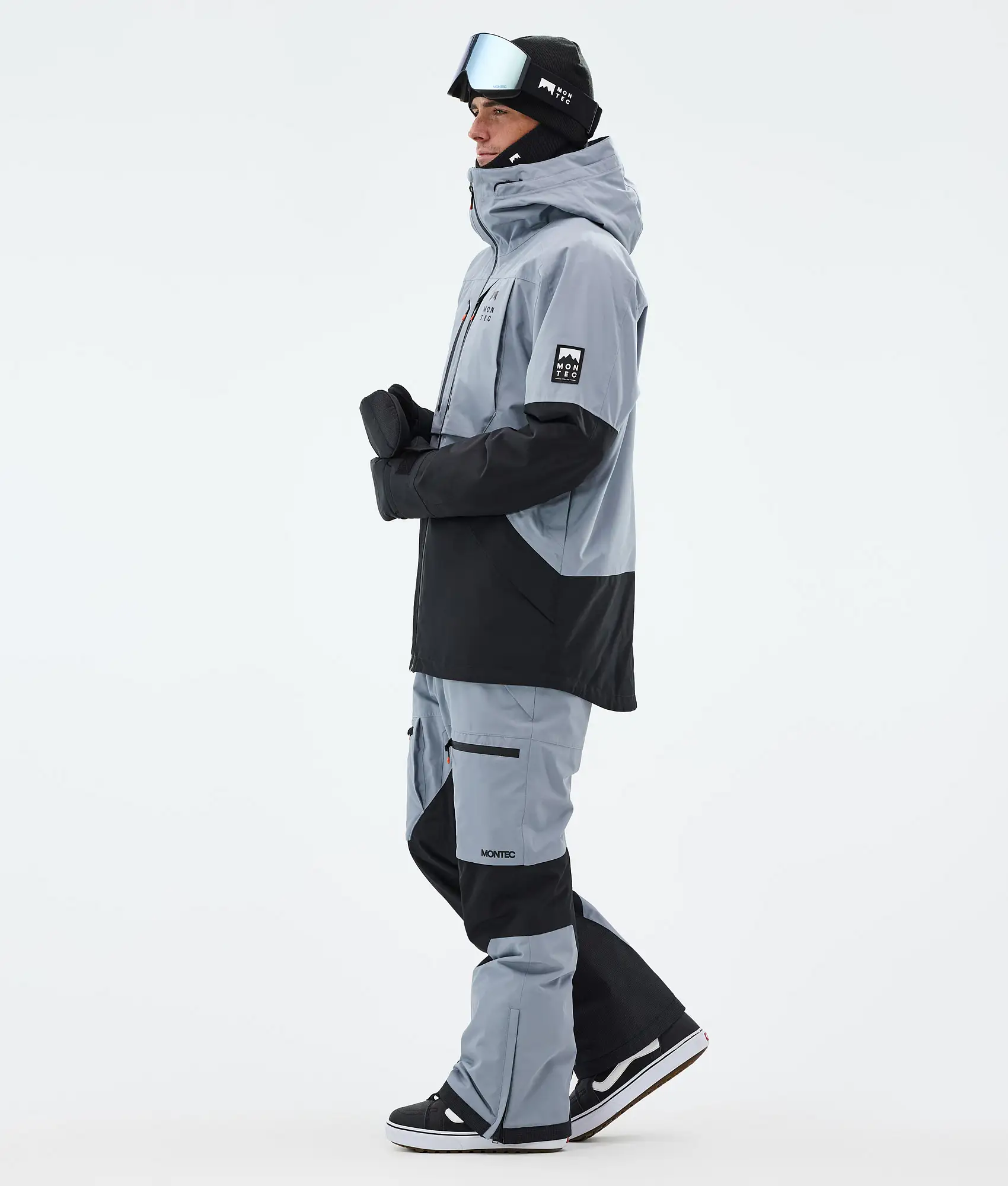 Arch Snowboard Jacket Men Soft Blue/Black