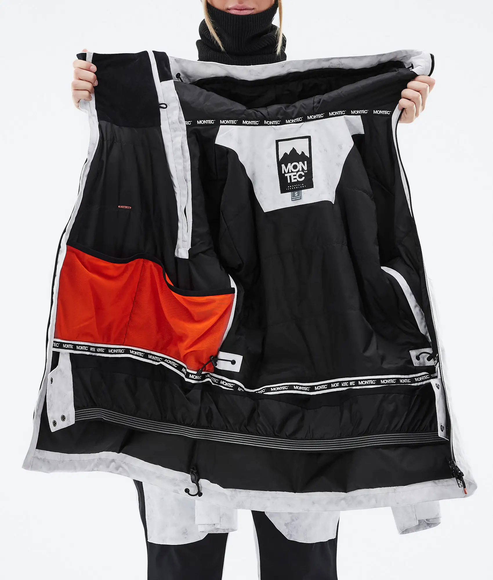 Doom W Ski Jacket Women White Tiedye