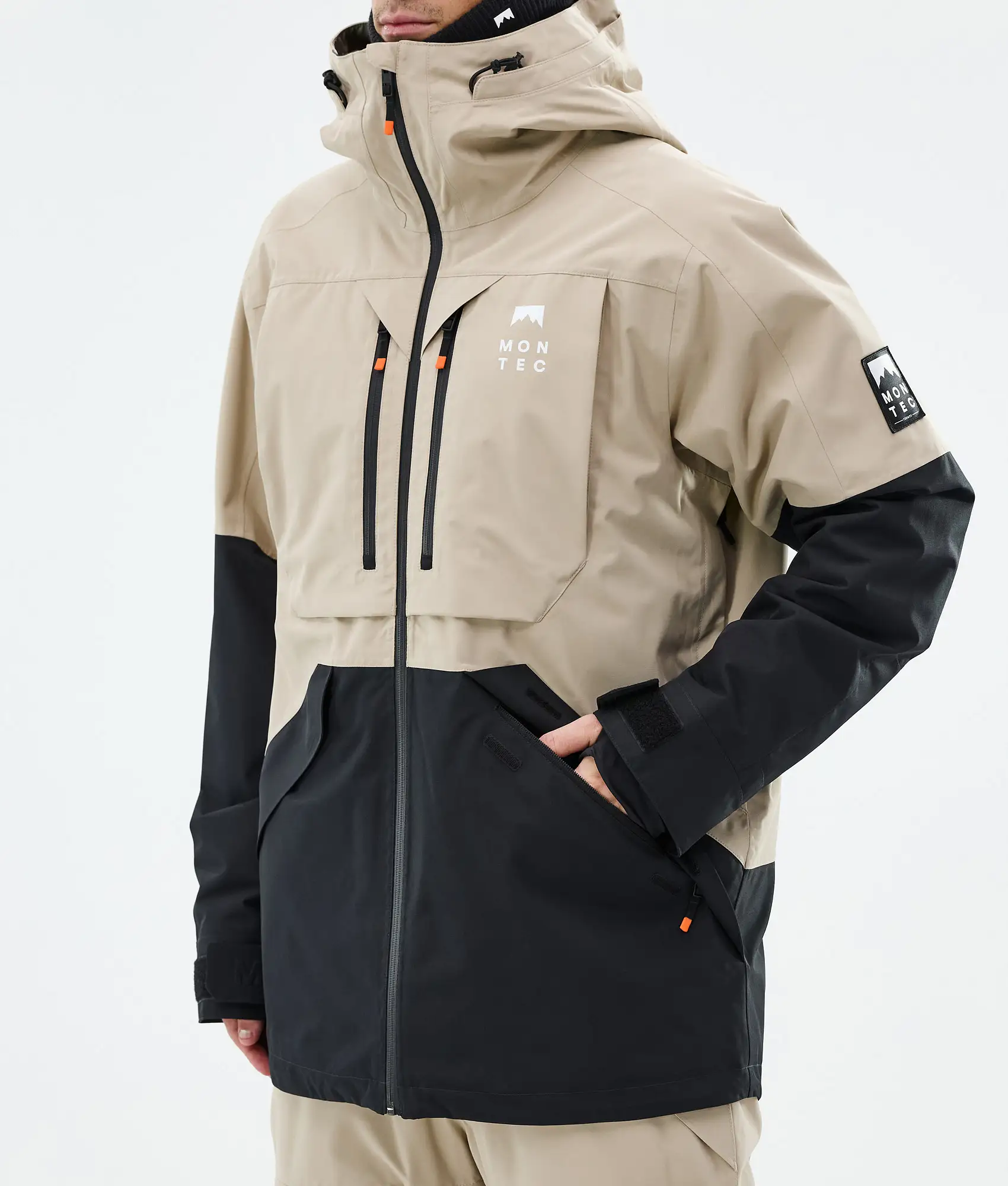 Arch Ski Jacket Men Sand/Black