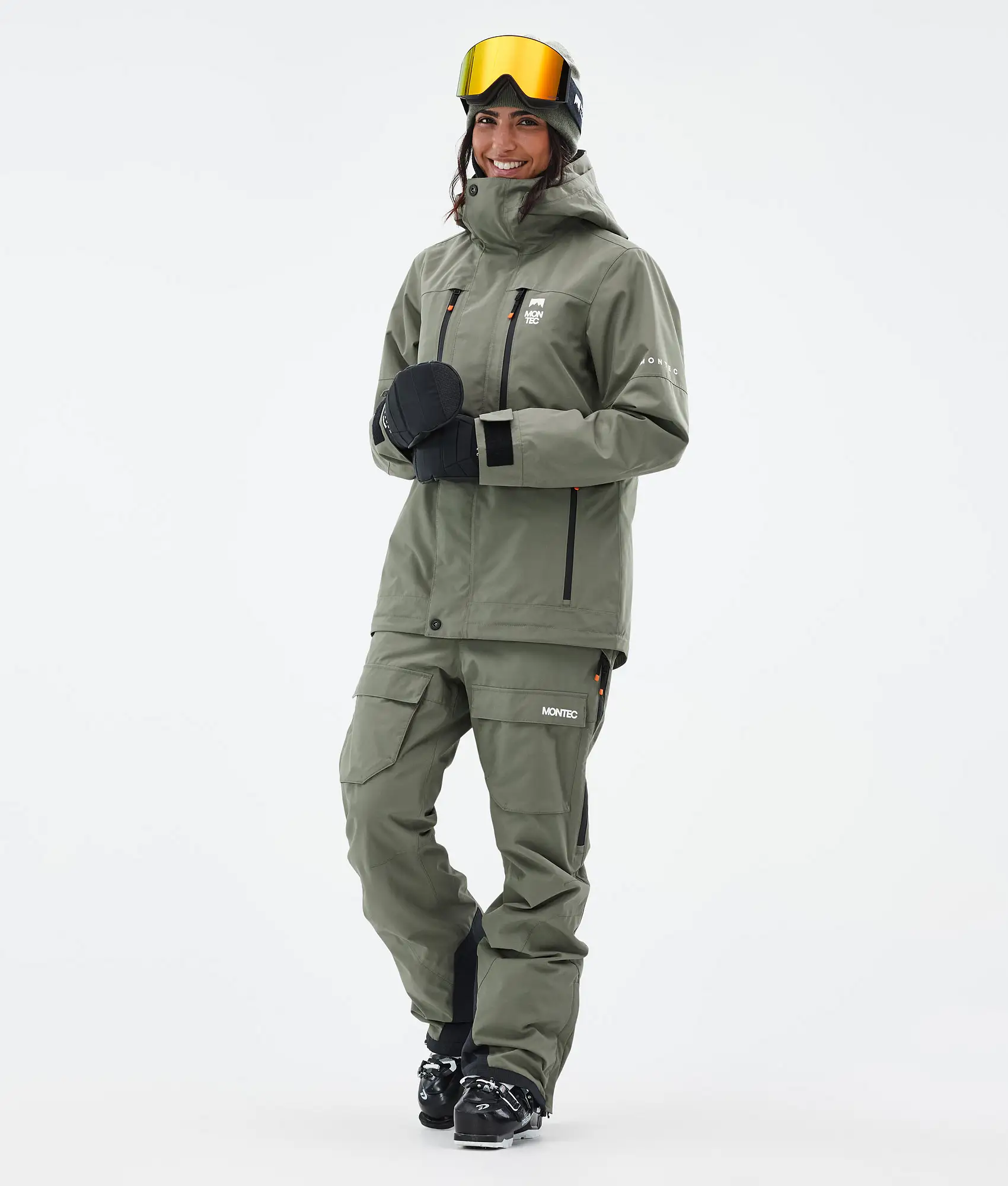 Fawk W Ski Jacket Women Greenish