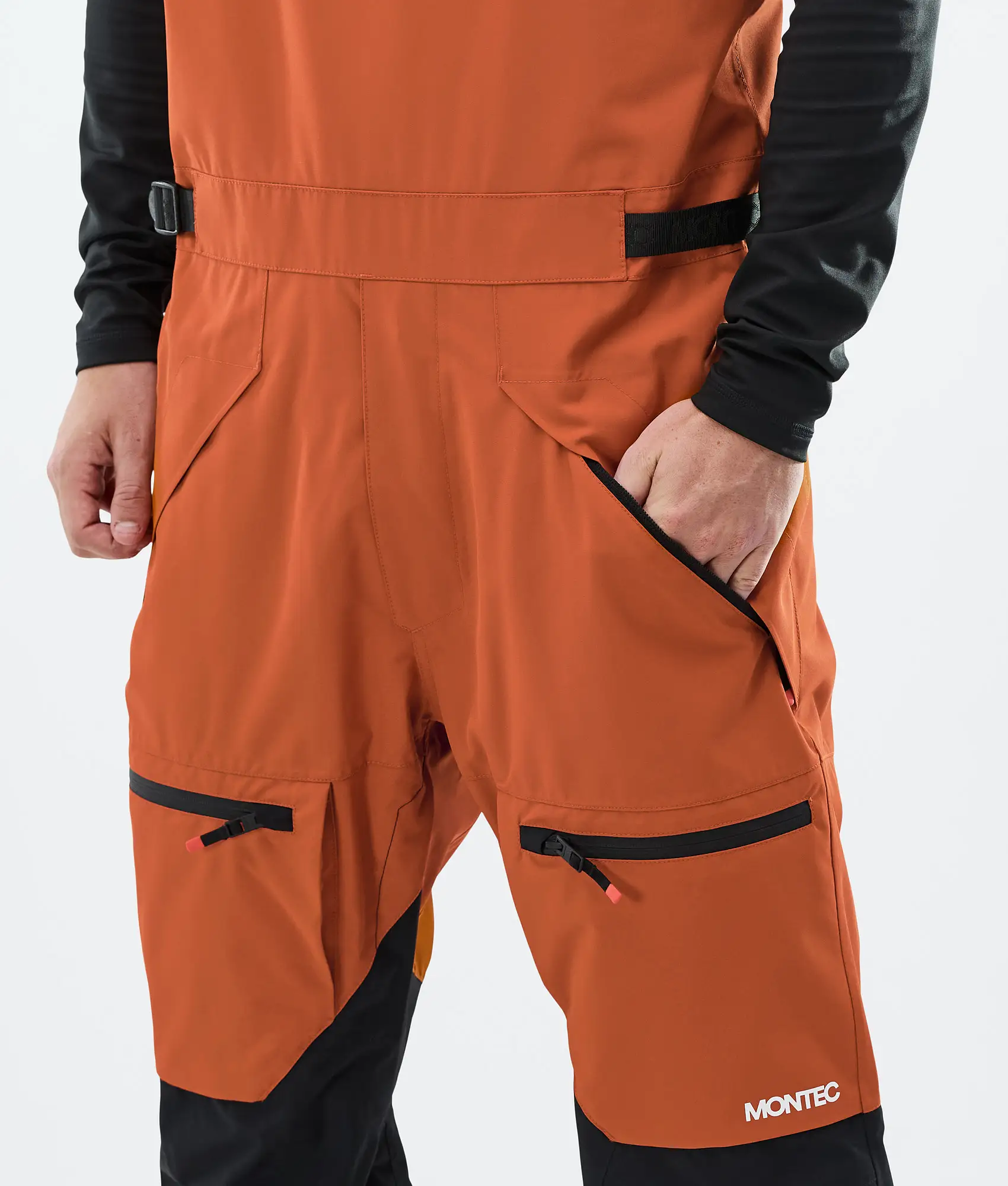 Arch Ski Pants Men Burned Orange/Black