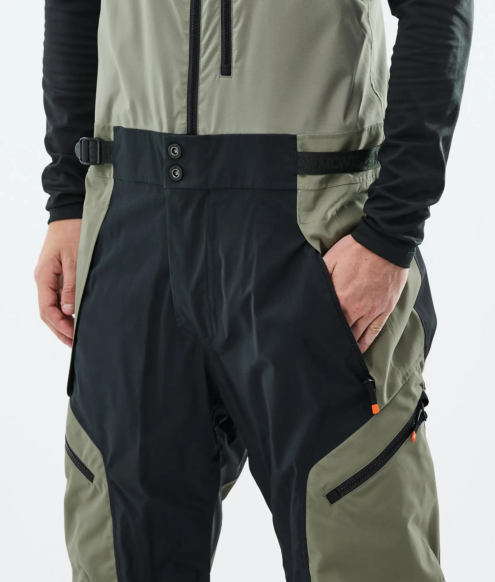 Dozer Ski Pants Men Greenish/Black
