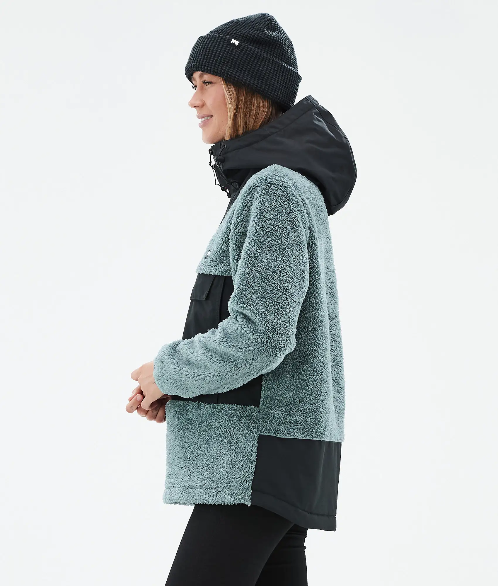 Lima W Fleece Hoodie Women Atlantic/Black