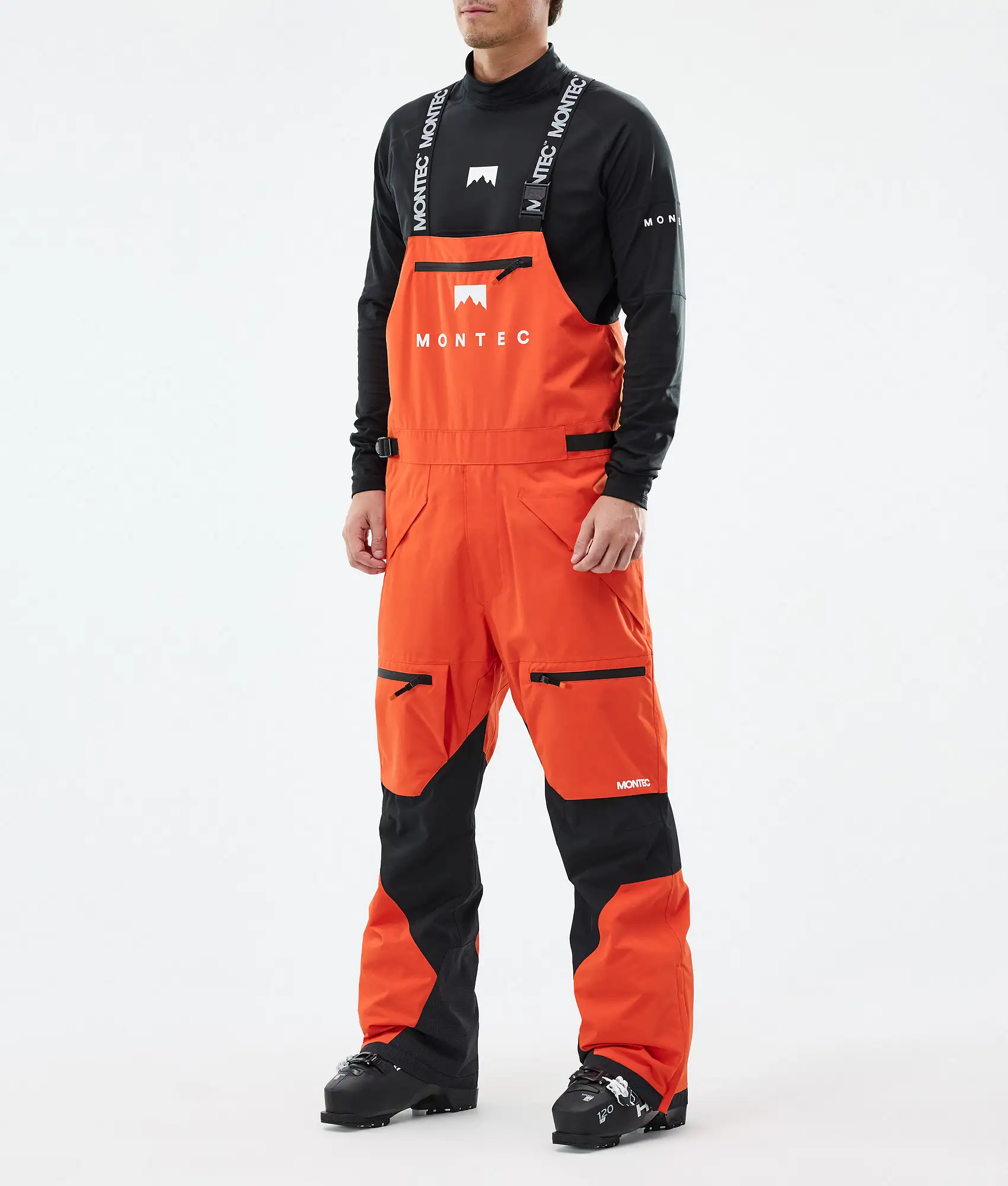 Arch Ski Pants Men Orange/Black