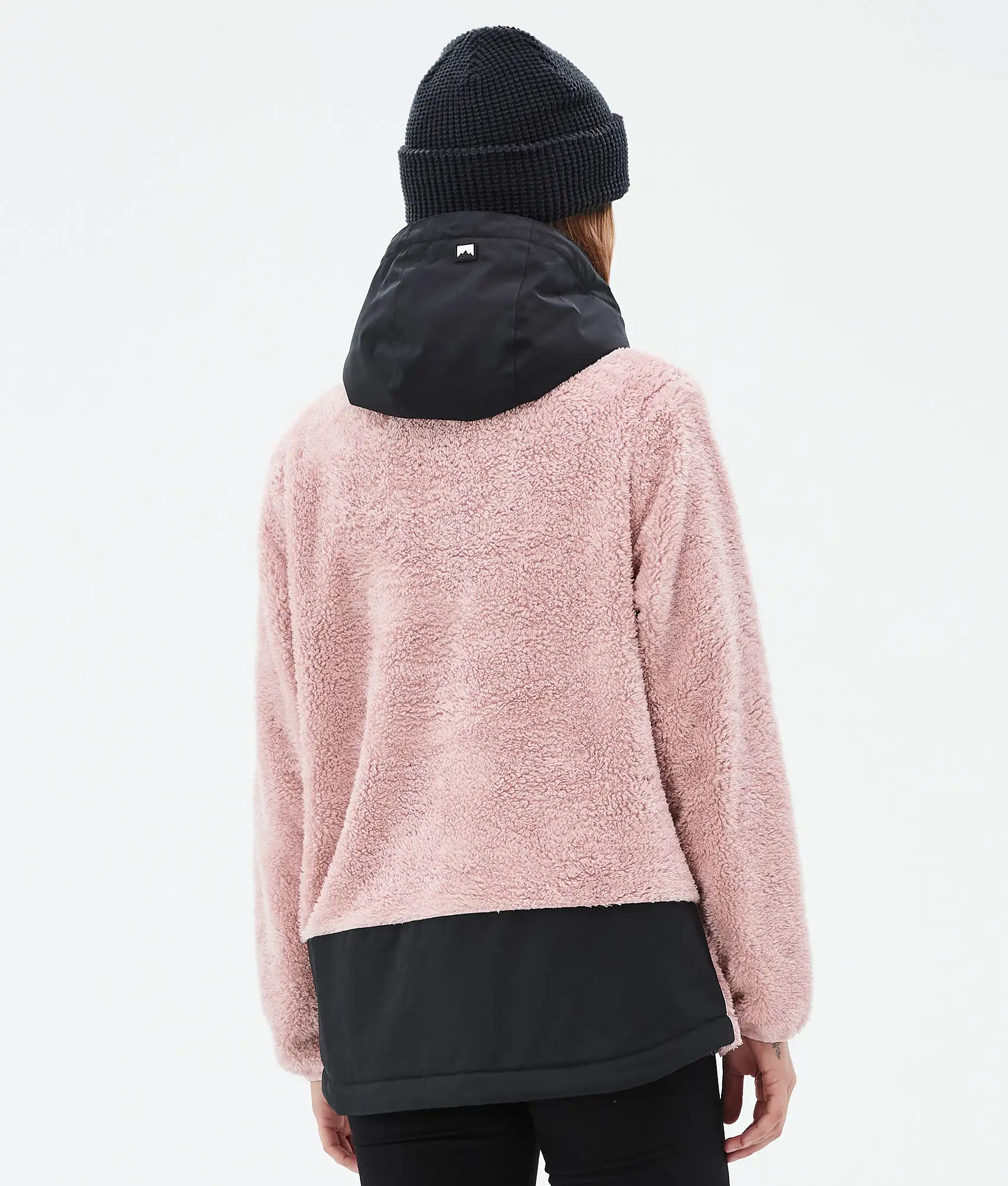 Lima W Fleece Hoodie Women Soft Pink/Black