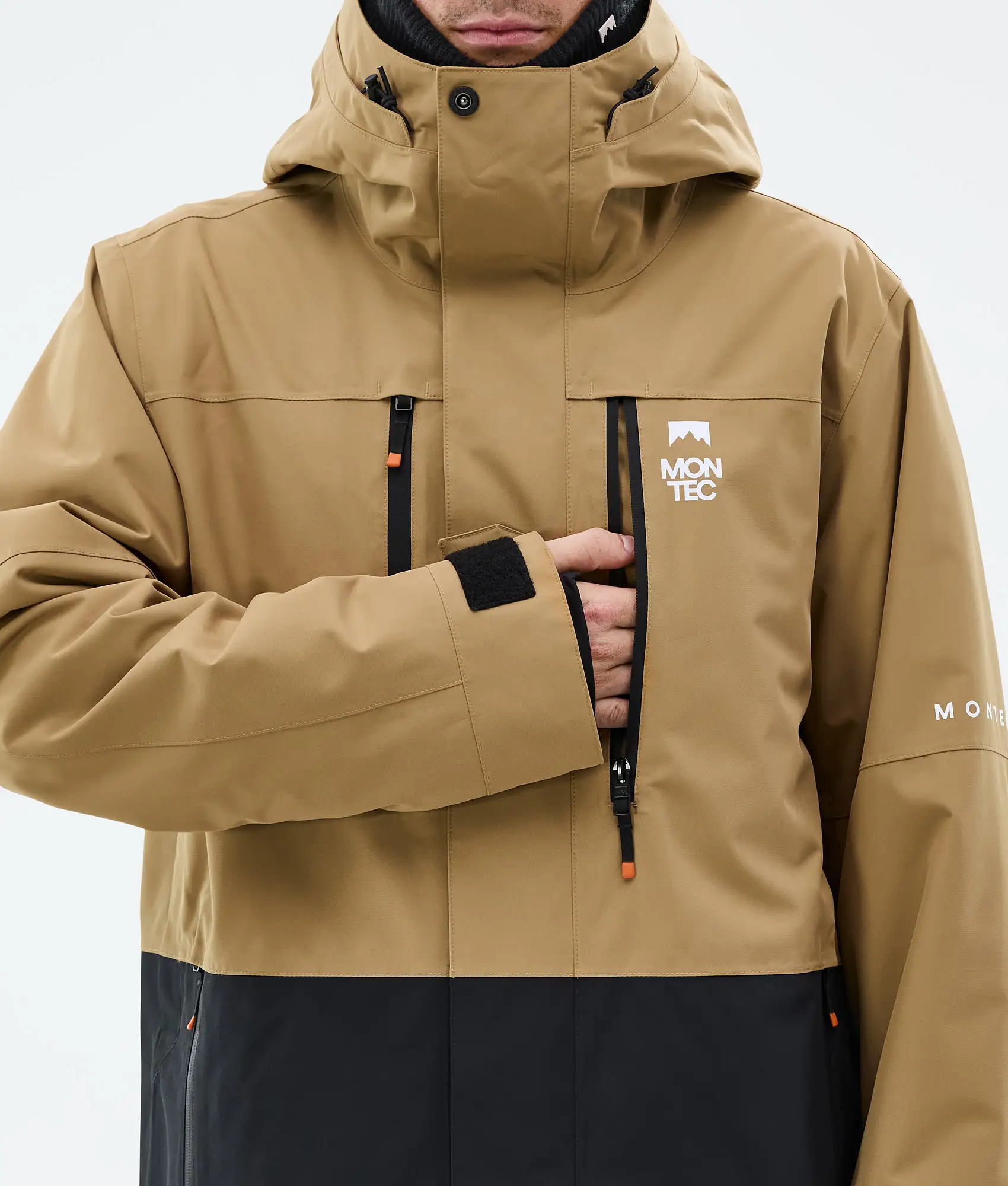 Fawk Snowboard Jacket Men Gold/Black