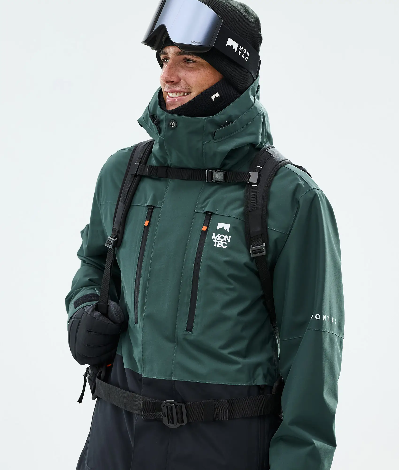 Fawk Ski Jacket Men Dark Atlantic/Black