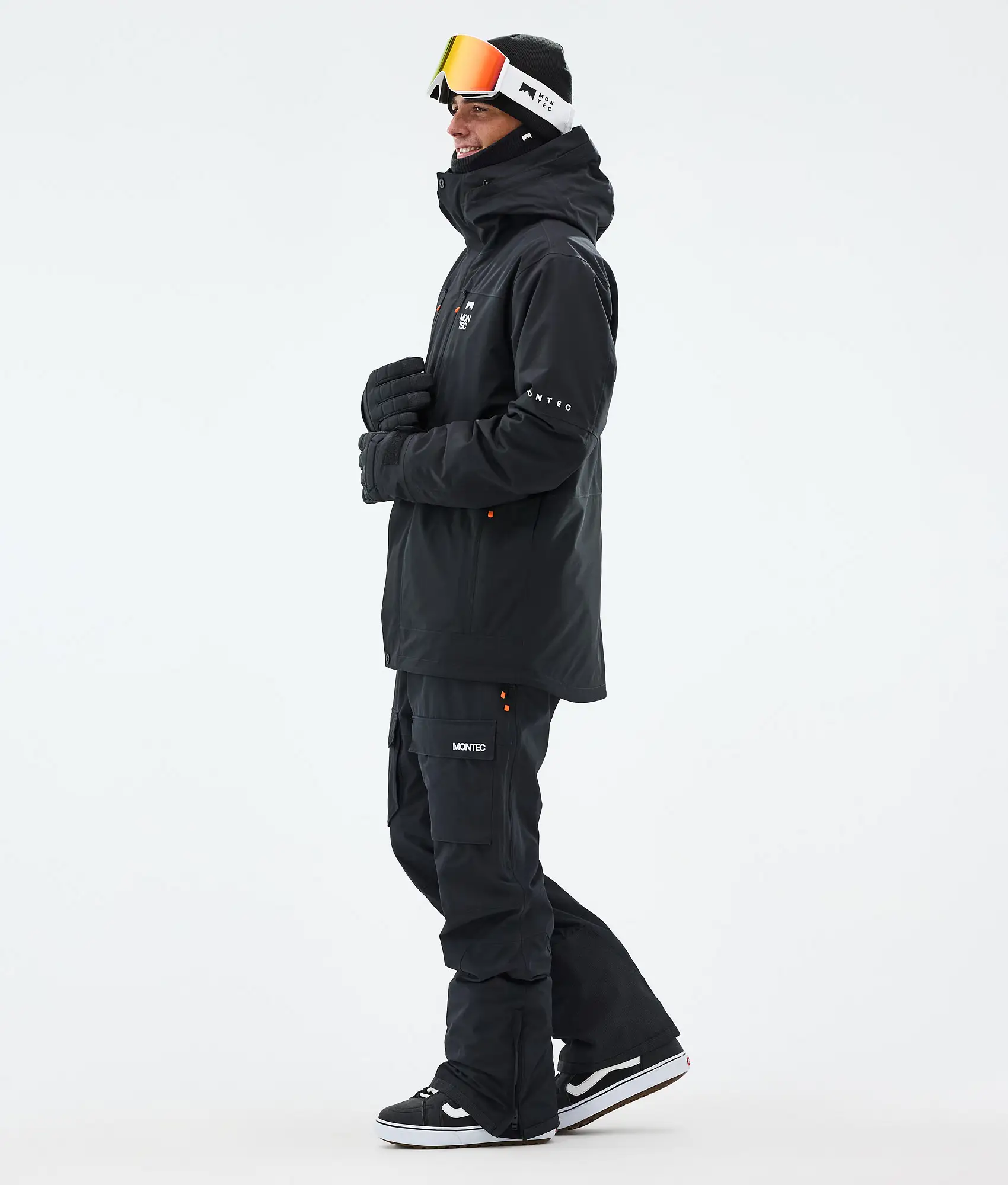 Fawk Snowboard Jacket Men Black