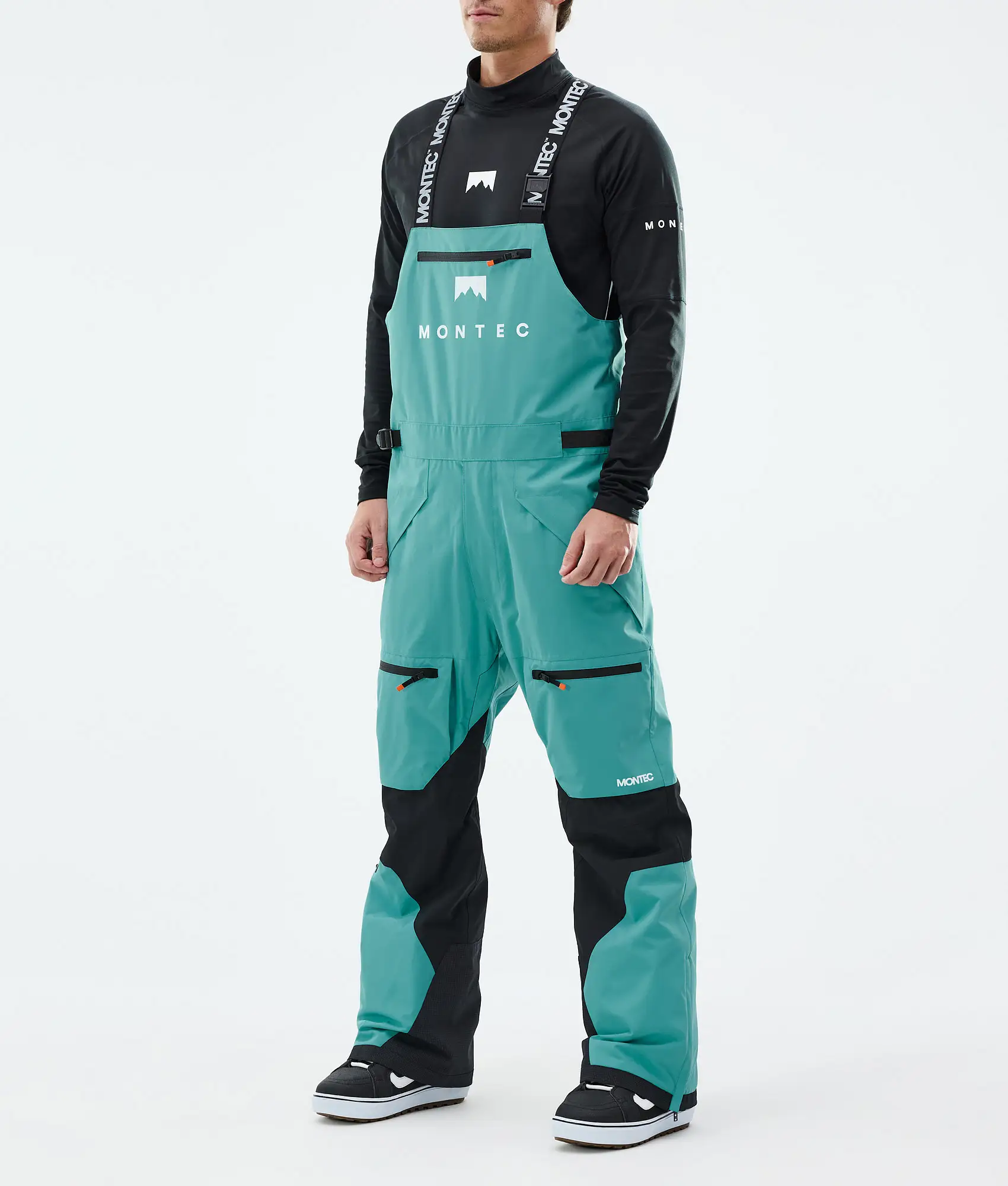 Arch Snowboard Pants Men Turquoise/Black