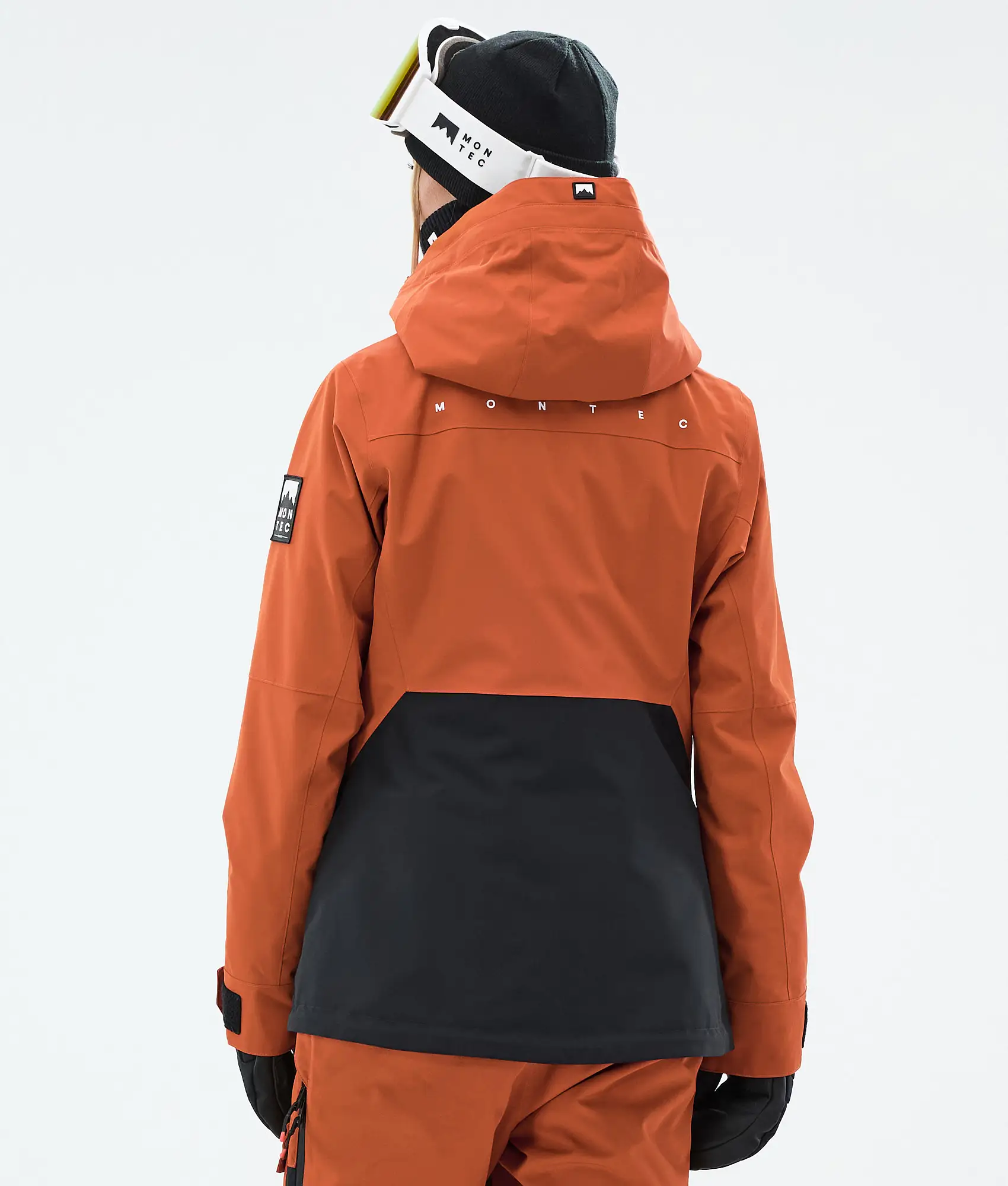 Moss W Ski Jacket Women Burned Orange/Black