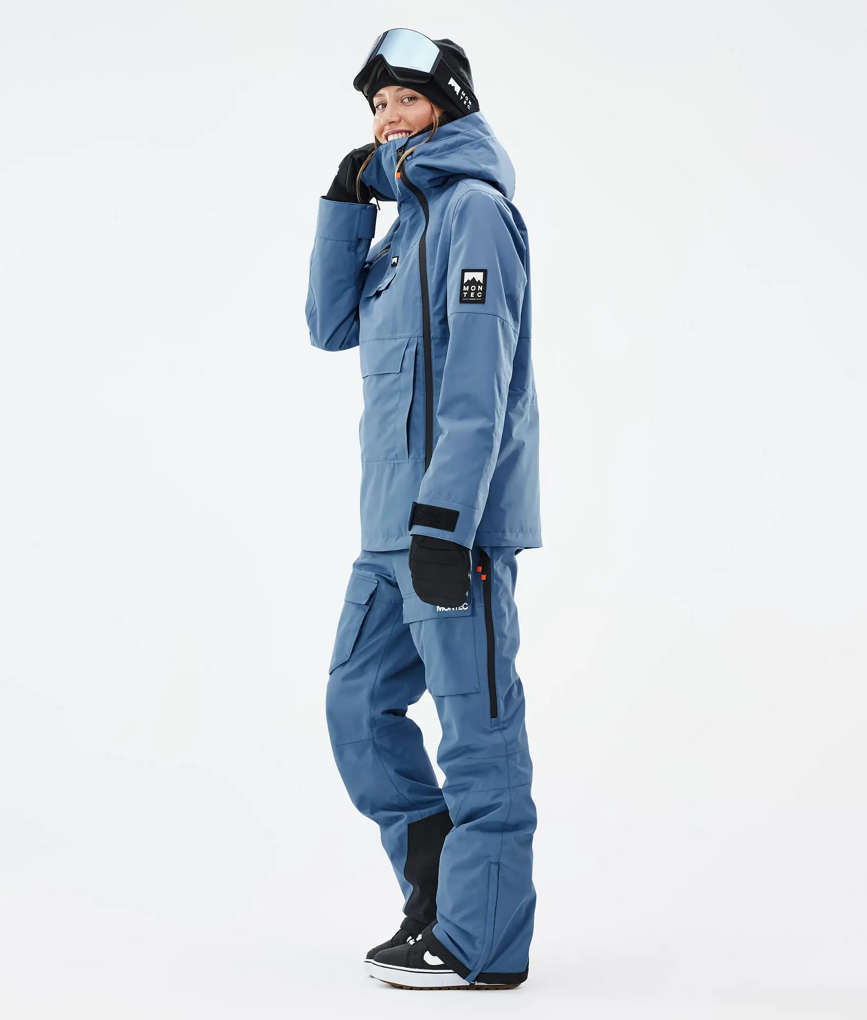 Doom W Snowboard Jacket Women Blue Steel