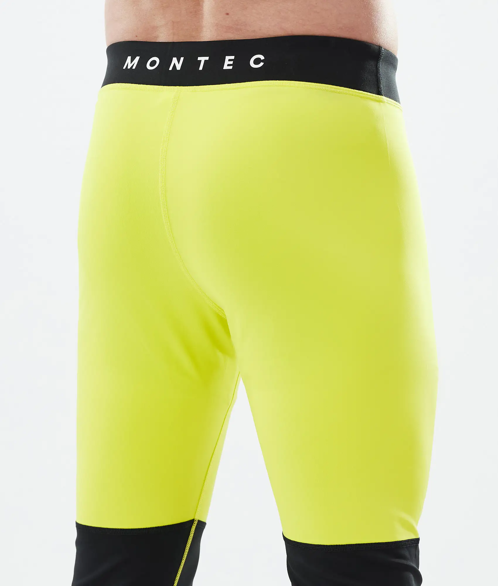 Alpha Base Layer Pant Men Bright Yellow/Black/Light Pearl