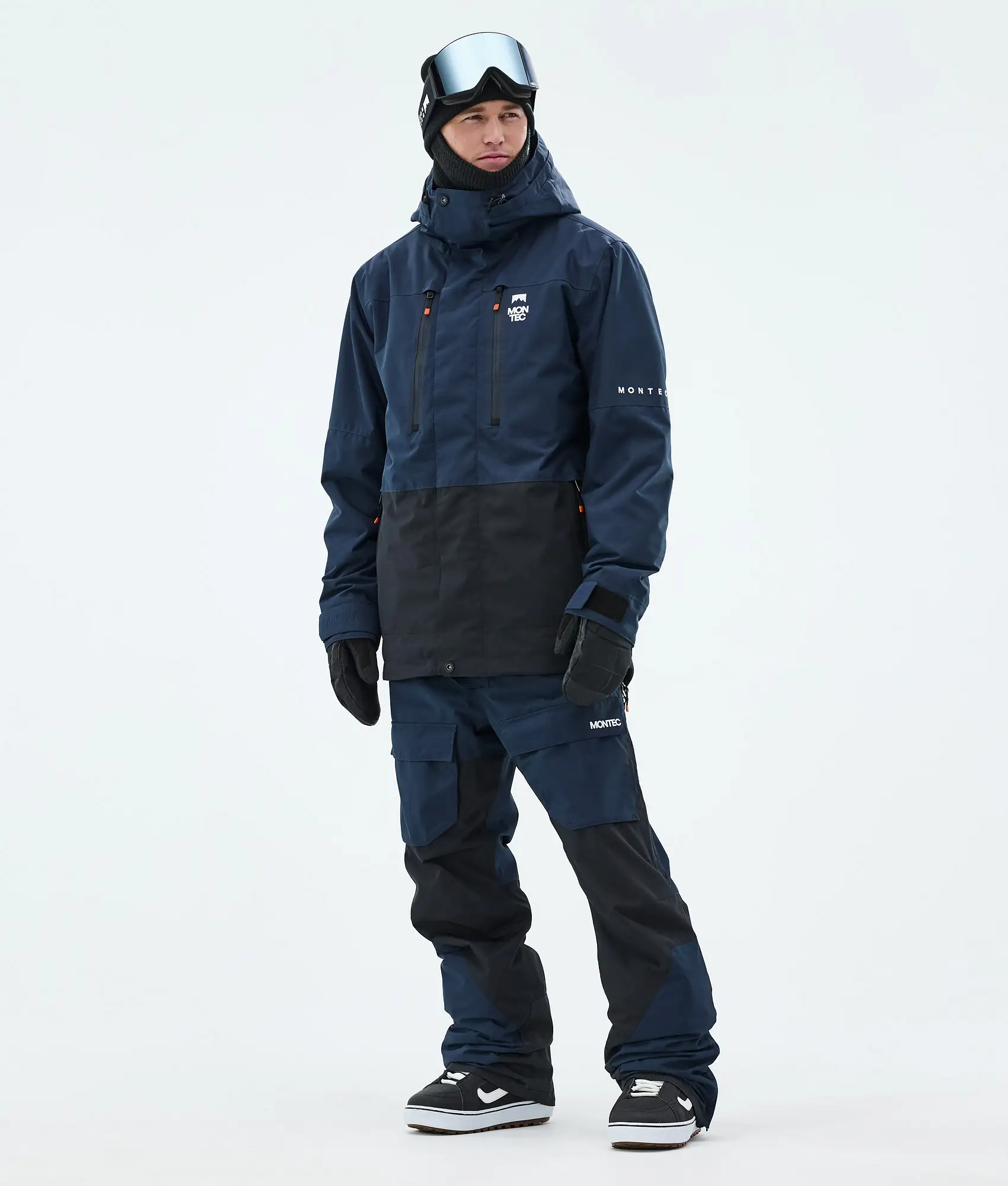 Fawk Snowboard Jacket Men Dark Blue/Black