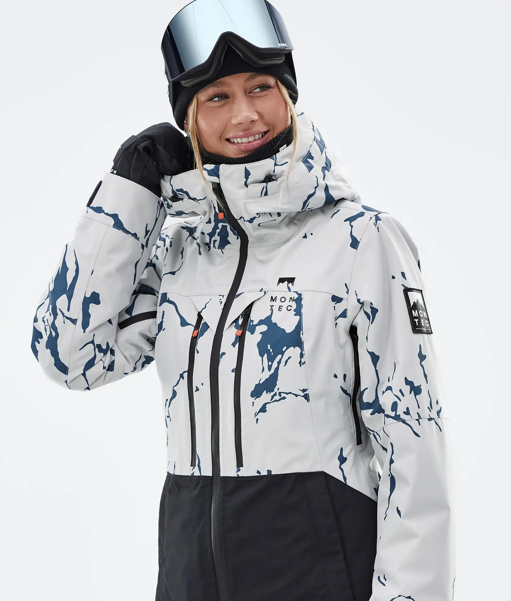 Moss W Snowboard Jacket Women Ice/Black