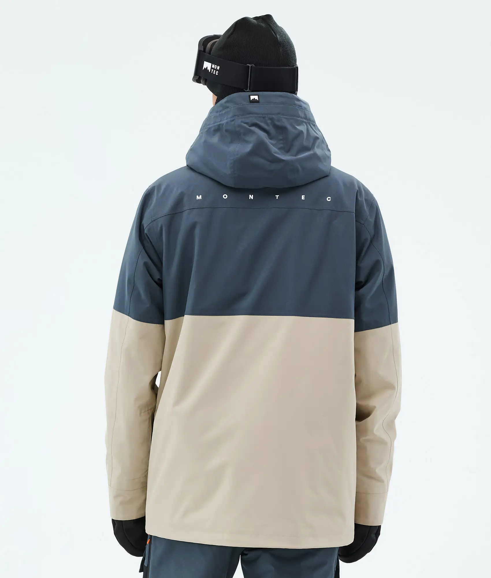 Doom Ski Jacket Men Metal Blue/Black/Sand