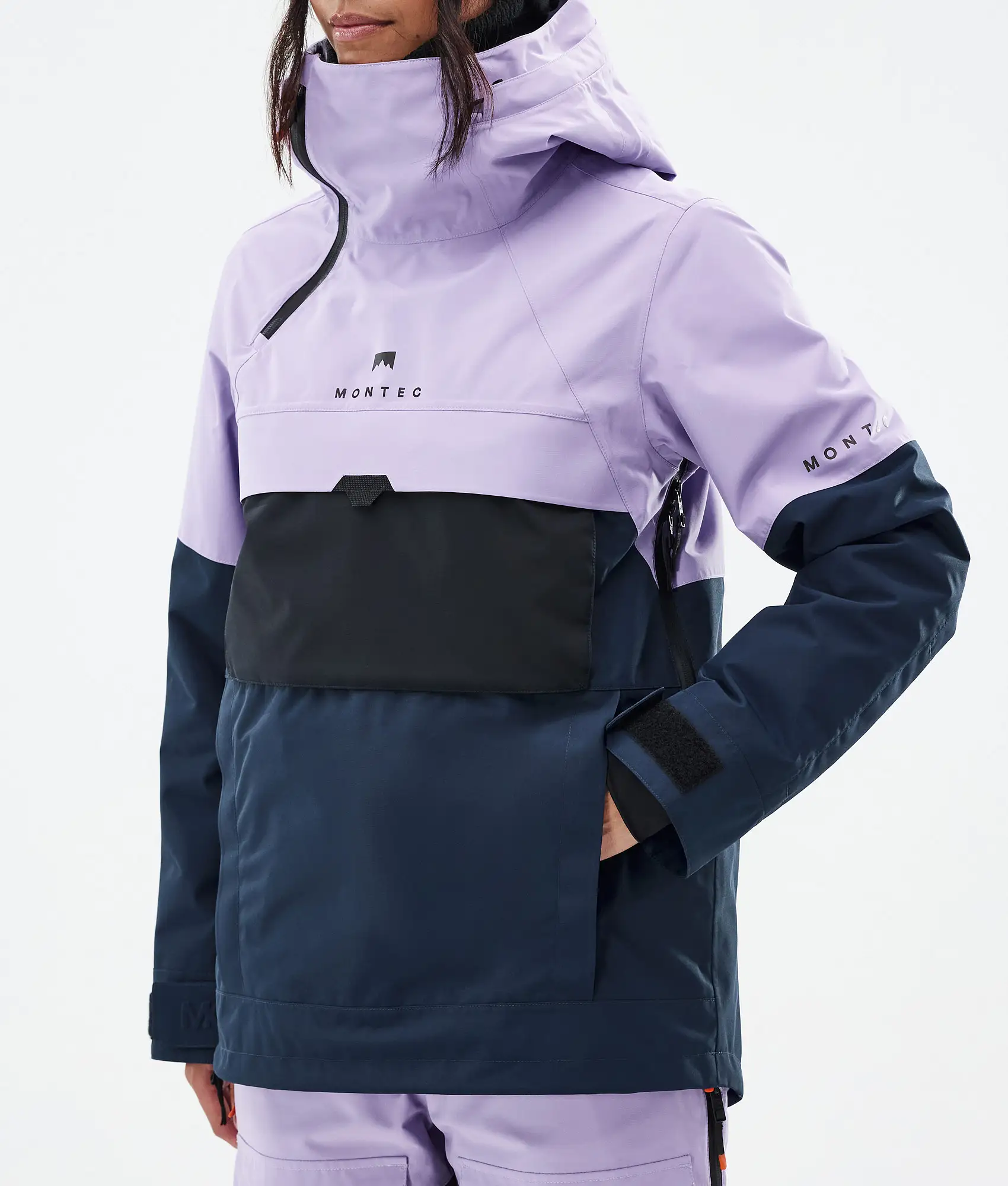 Dune W Snowboard Jacket Women Faded Violet/Black/Dark Blue