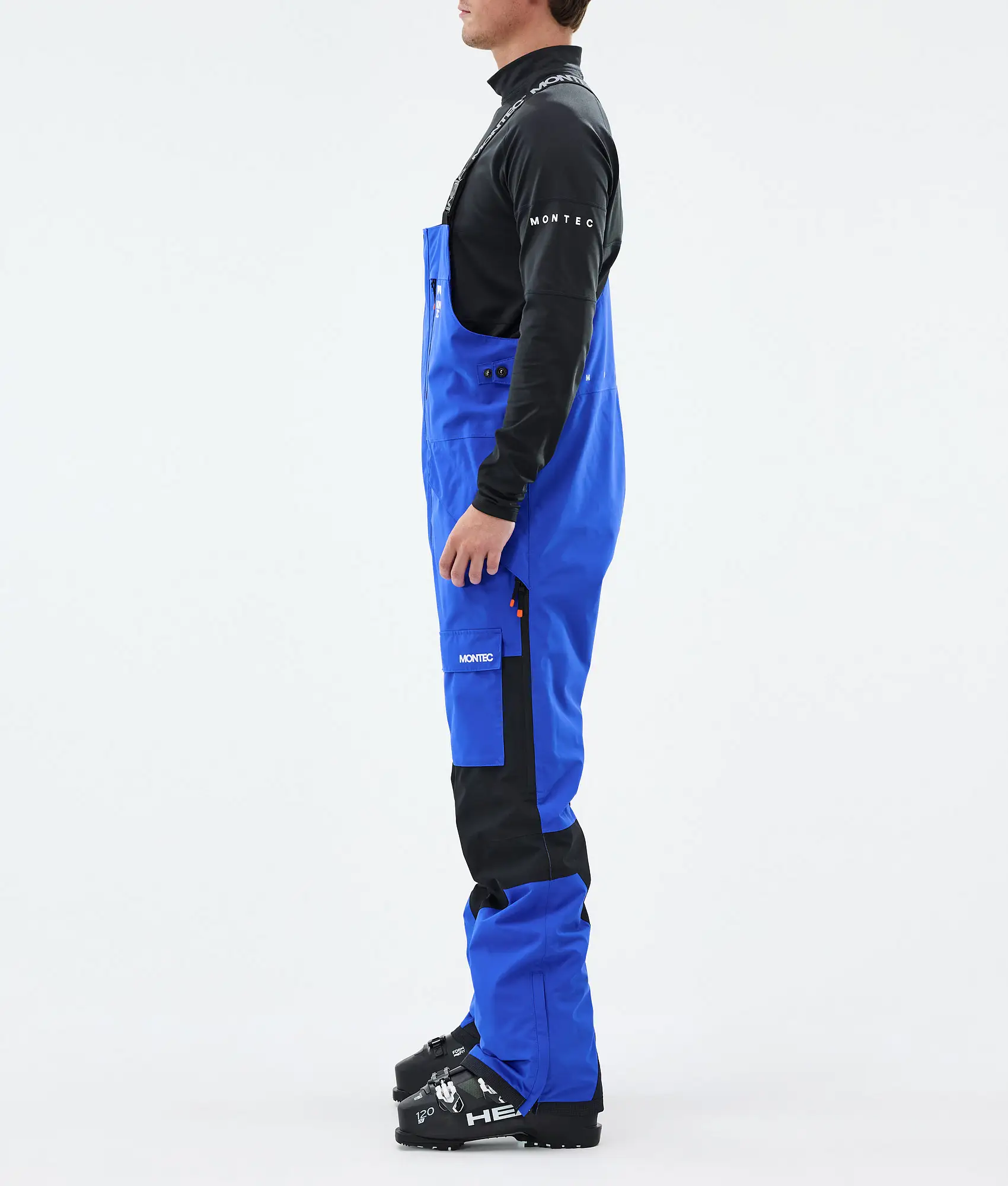 Fawk Ski Pants Men Cobalt Blue/Black