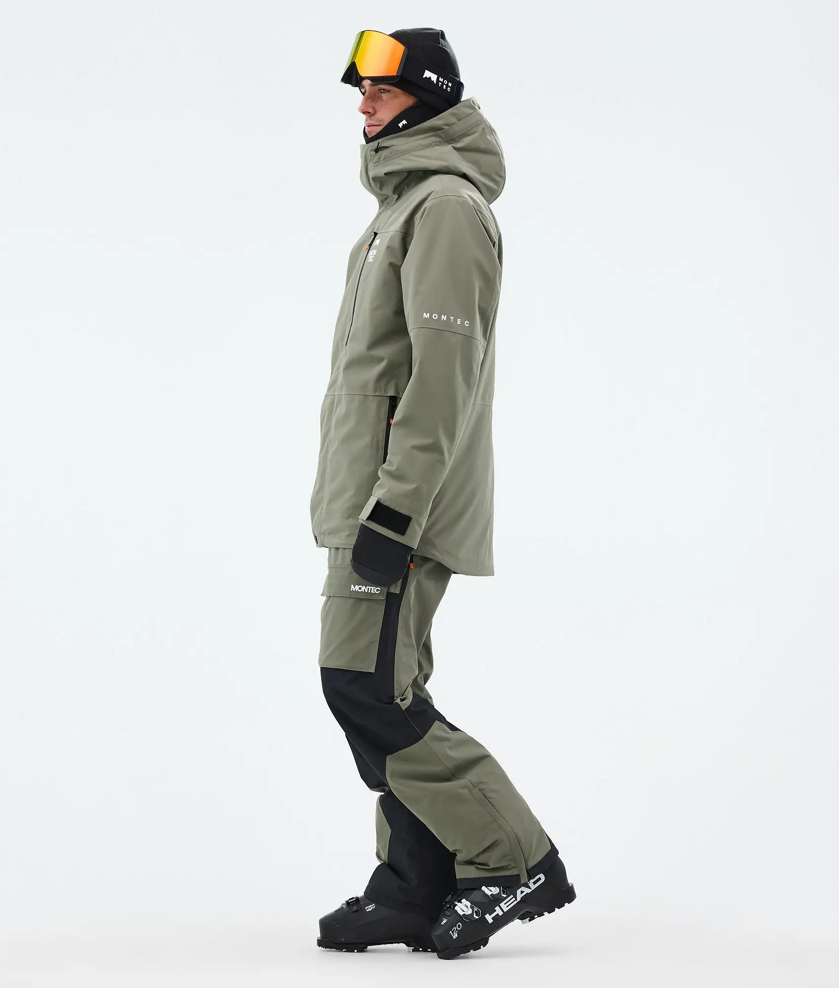 Fawk Ski Jacket Men Greenish