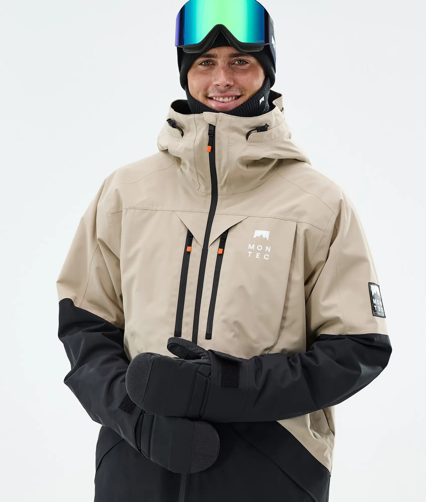 Arch Snowboard Jacket Men Sand/Black