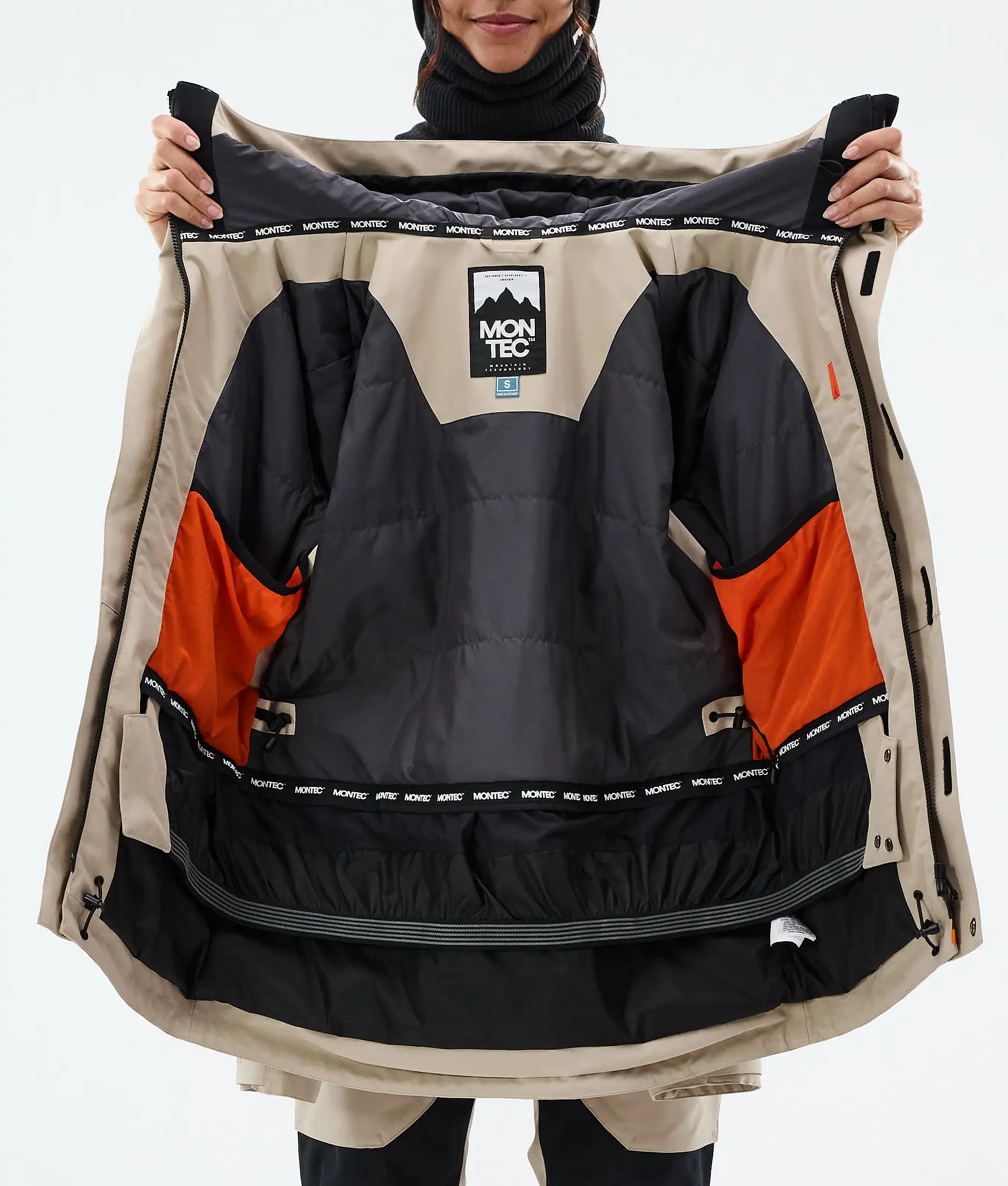 Fawk W Ski Jacket Women Sand