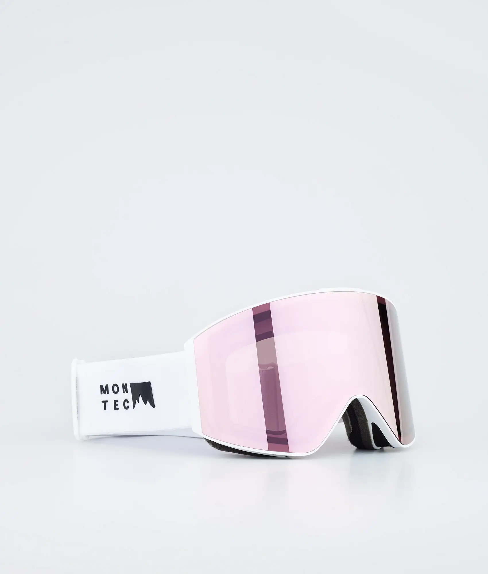 Scope Ski Goggles White W/Rose Mirror
