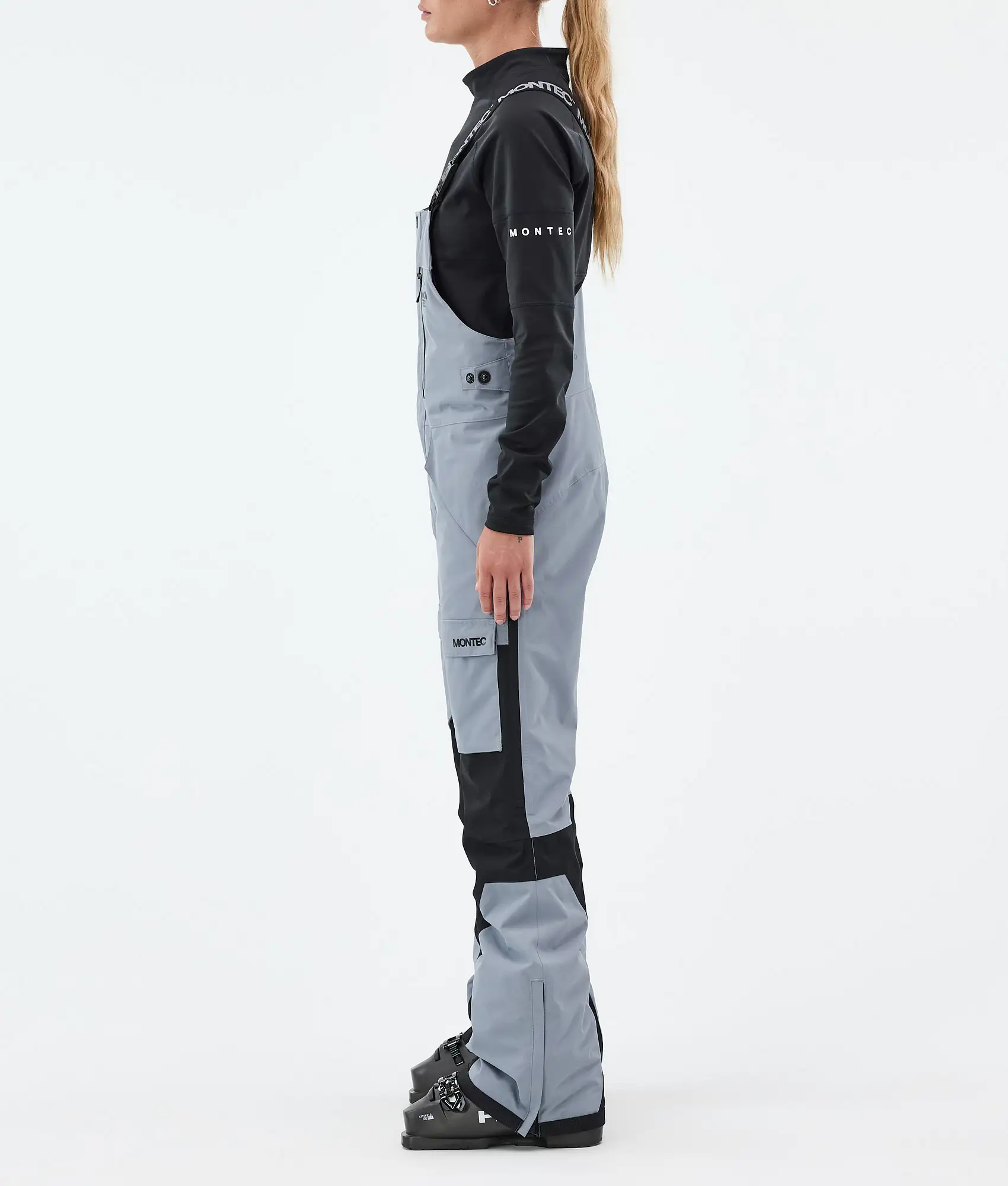 Fawk W Ski Pants Women Soft Blue/Black