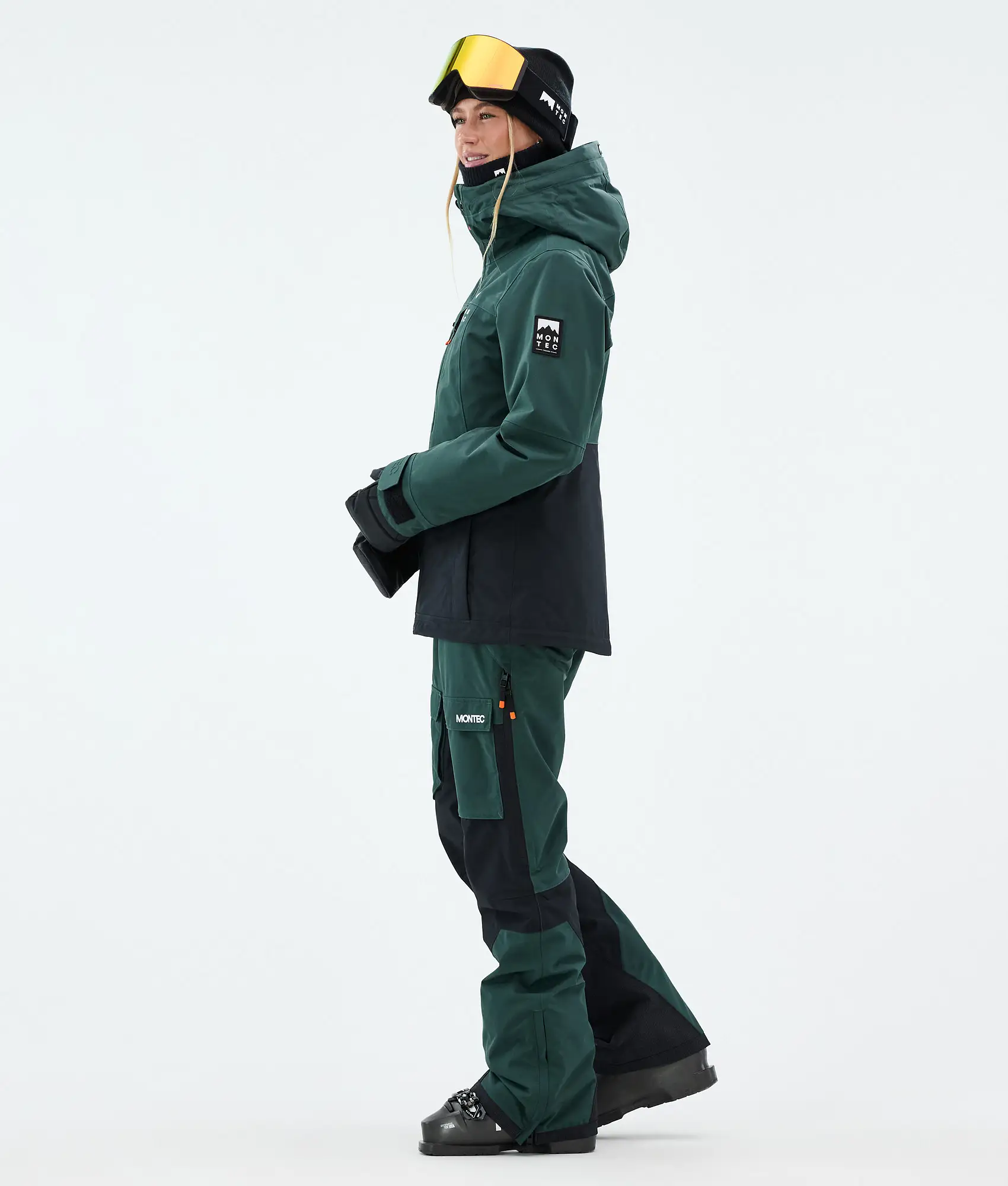 Moss W Ski Jacket Women Dark Atlantic/Black