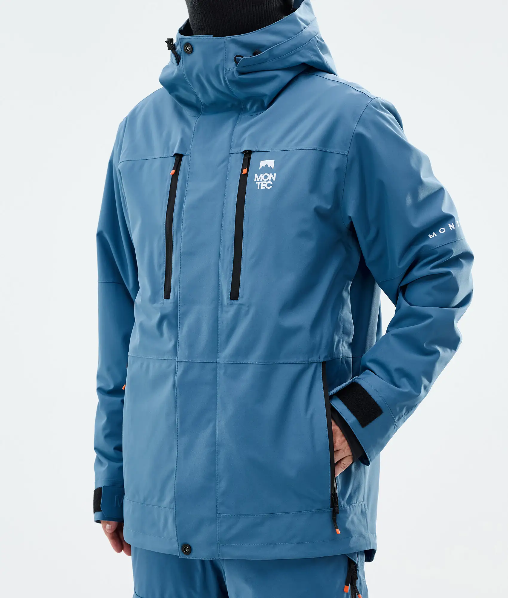 Fawk Snowboard Jacket Men Blue Steel