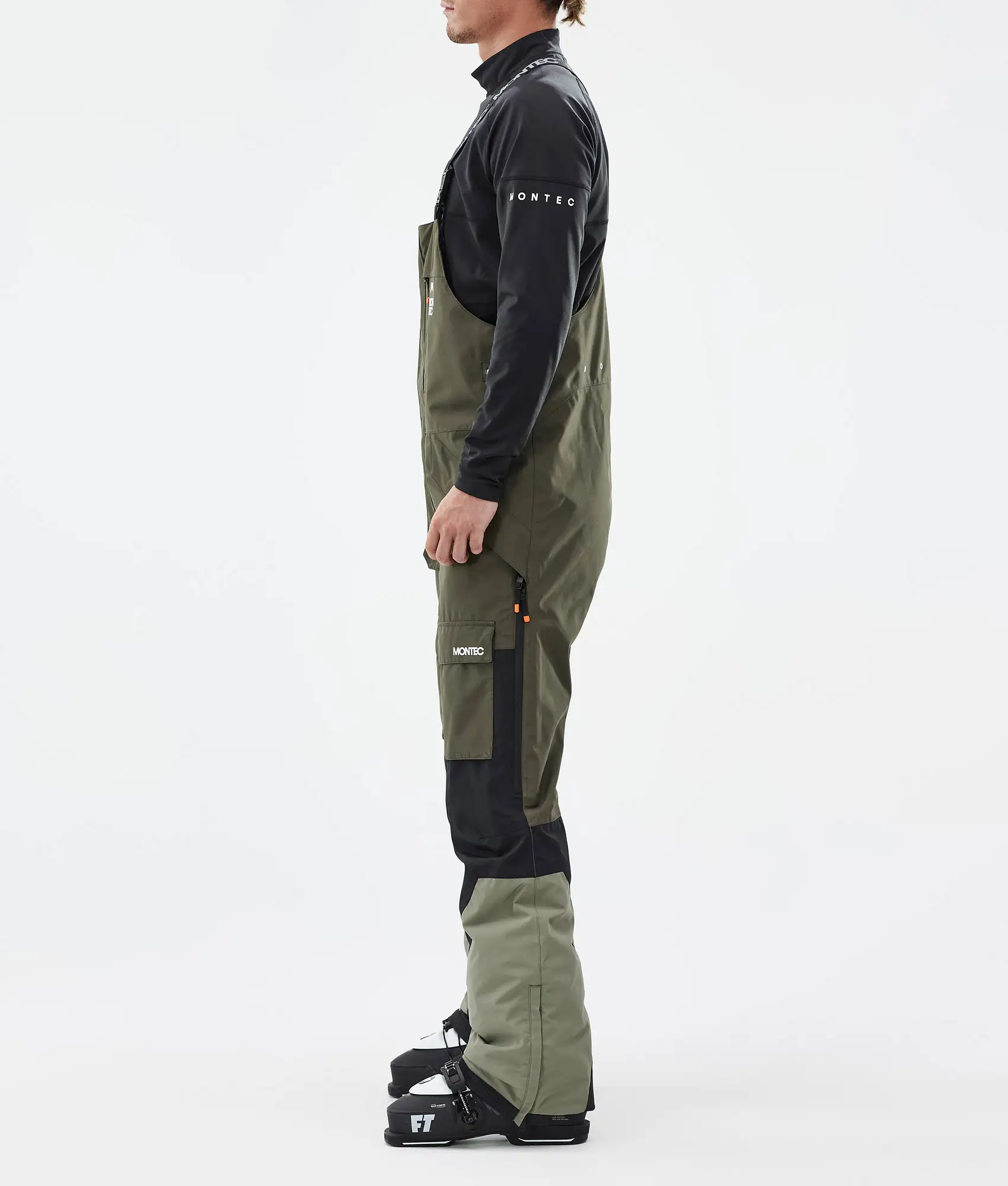Fawk Ski Pants Men Olive Green/Black/Greenish