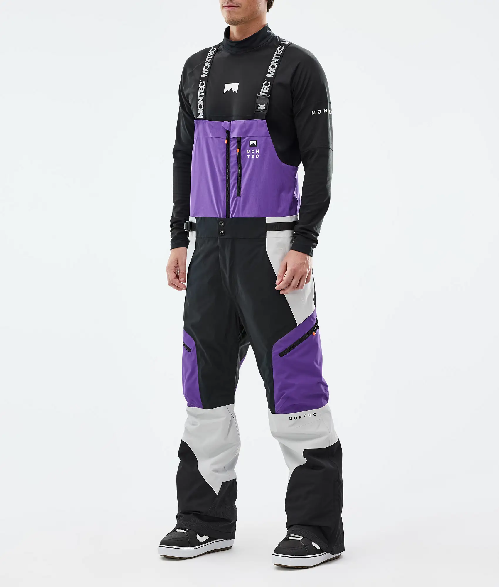 Dozer Snowboard Pants Men Vivid Purple/Black/Light Grey