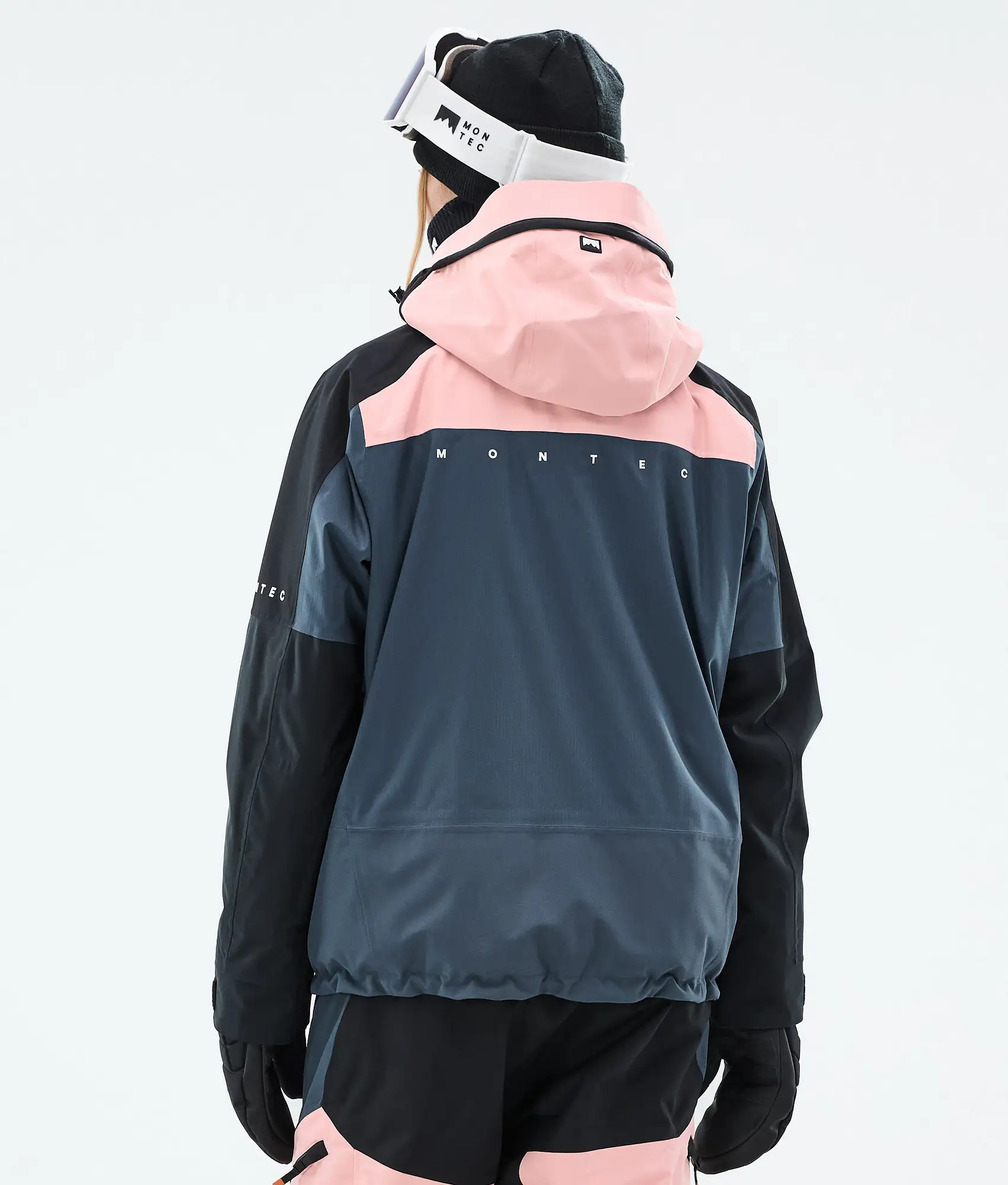 Oracle W Snowboard Jacket Women Soft Pink/Black/Metal Blue
