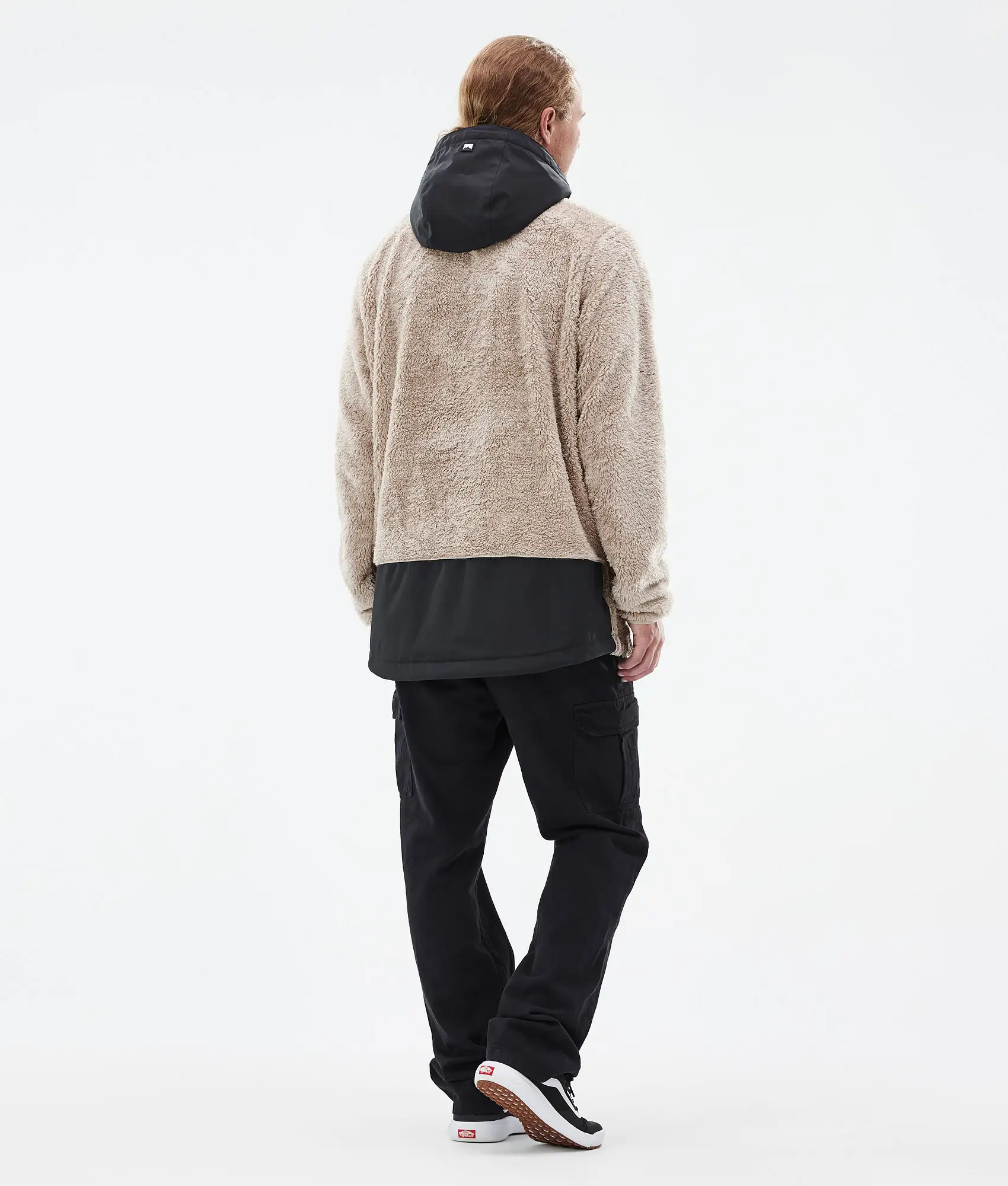 Lima Fleece Hoodie Men Sand/Black